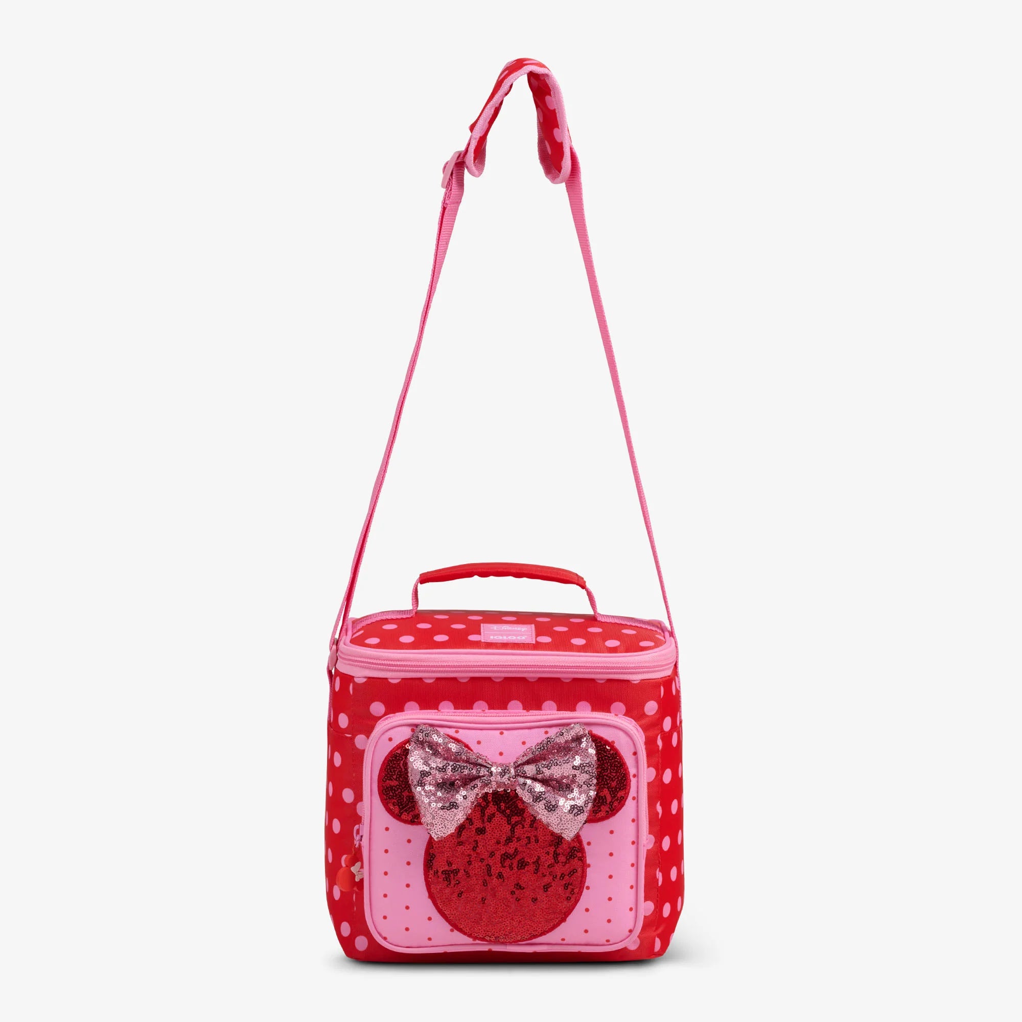 lgloo Outdoor ColdMax Disney Minnie Mouse Polka Dots Square Lunch Cooler Bag - Image 4