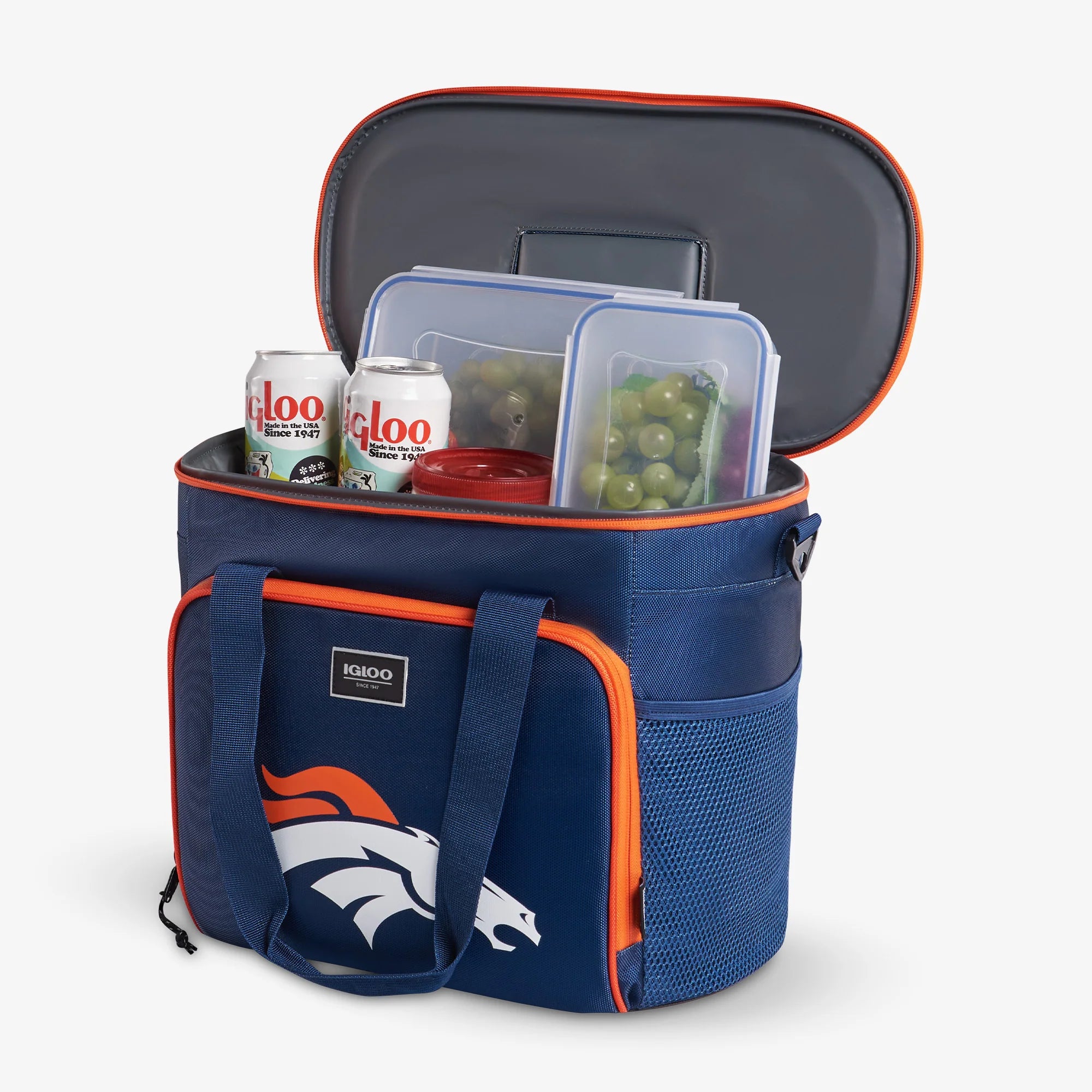 lgloo Outdoor ColdMax Denver Broncos Tailgate Tote - Image 3