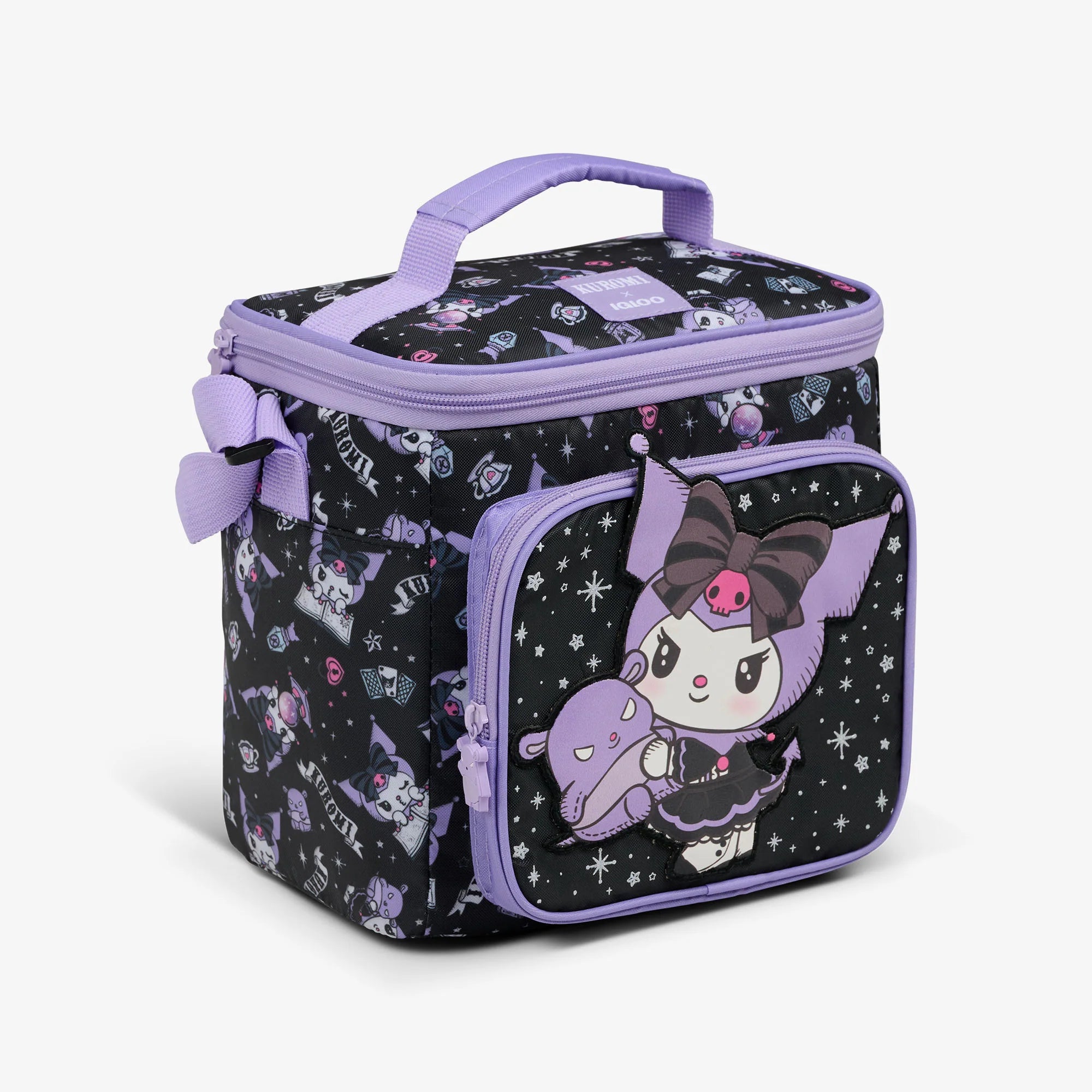 lgloo Outdoor ColdMax Kuromi Square Lunch Cooler Bag - Image 6