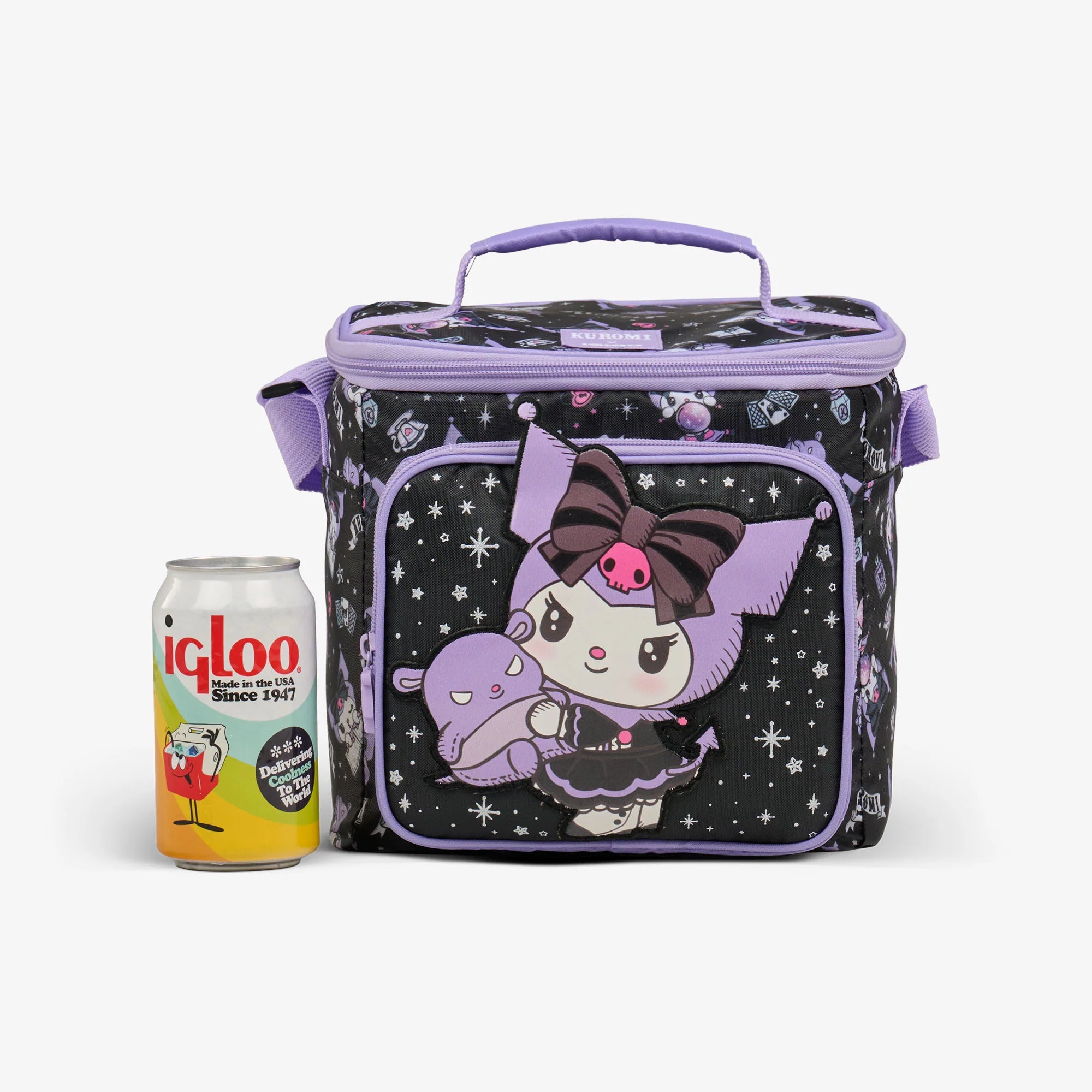 lgloo Outdoor ColdMax Kuromi Square Lunch Cooler Bag - Image 7