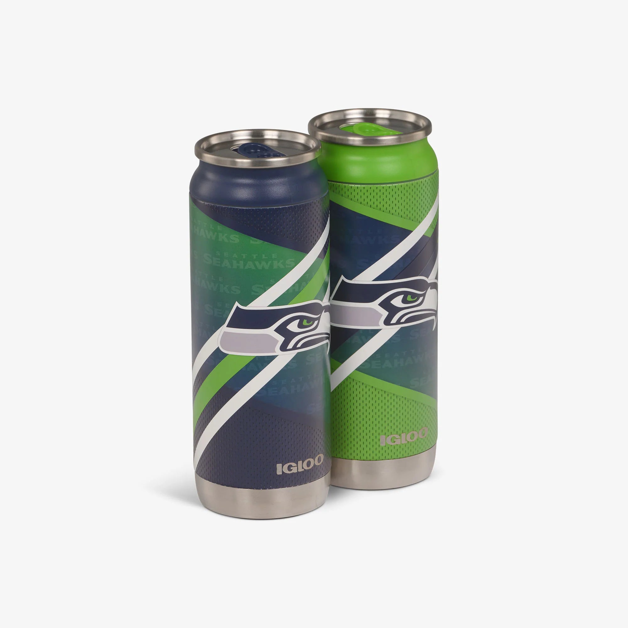 lgloo Outdoor ColdMax Seattle Seahawks Home & Away 16 Oz Can 2-Pack - Image 4