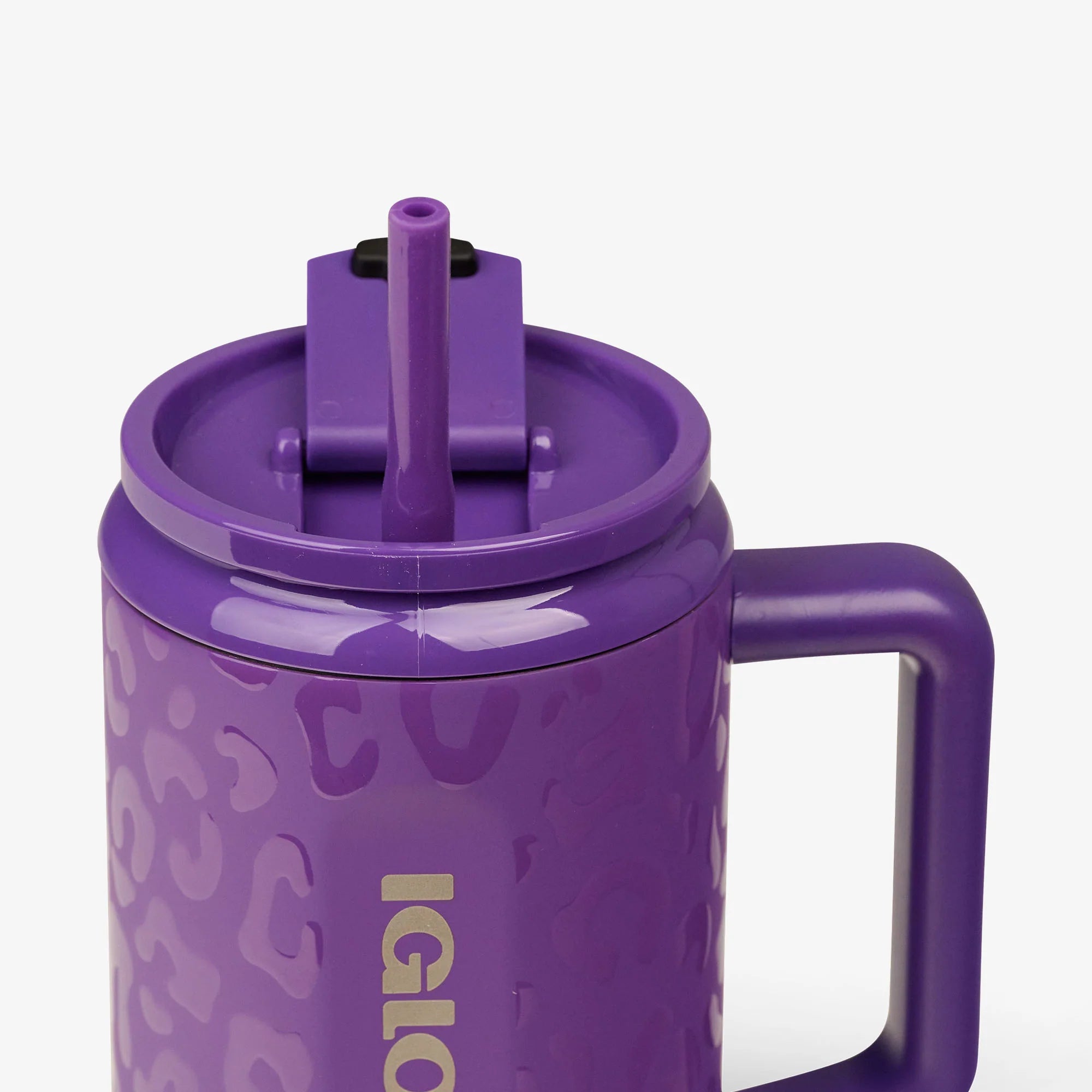 lgloo Outdoor ColdMax NFL 32 Oz Leopard Flip n Sip Travel Mug - Image 11