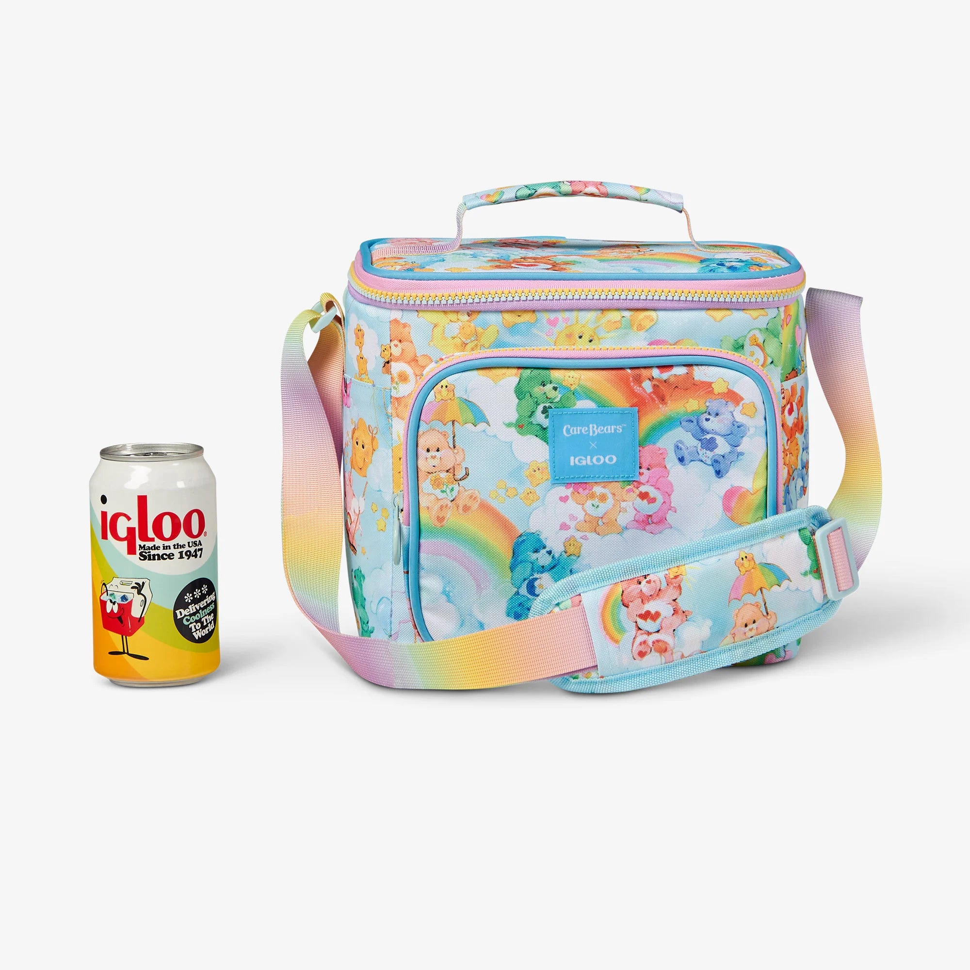 lgloo Outdoor ColdMax The Care Bears Clouds Square Lunch Bag - Image 5
