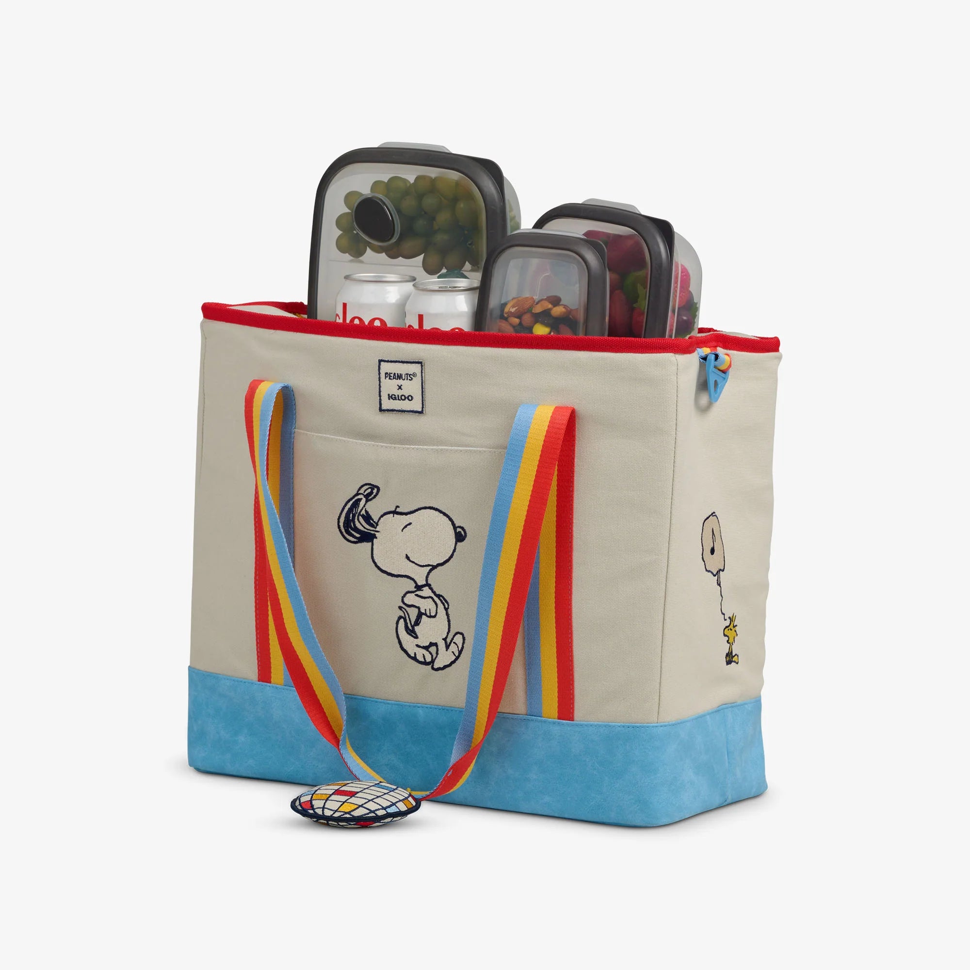 lgloo Outdoor ColdMax Snoopy Disco Party Dual Compartment Tote Cooler Bag - Image 3