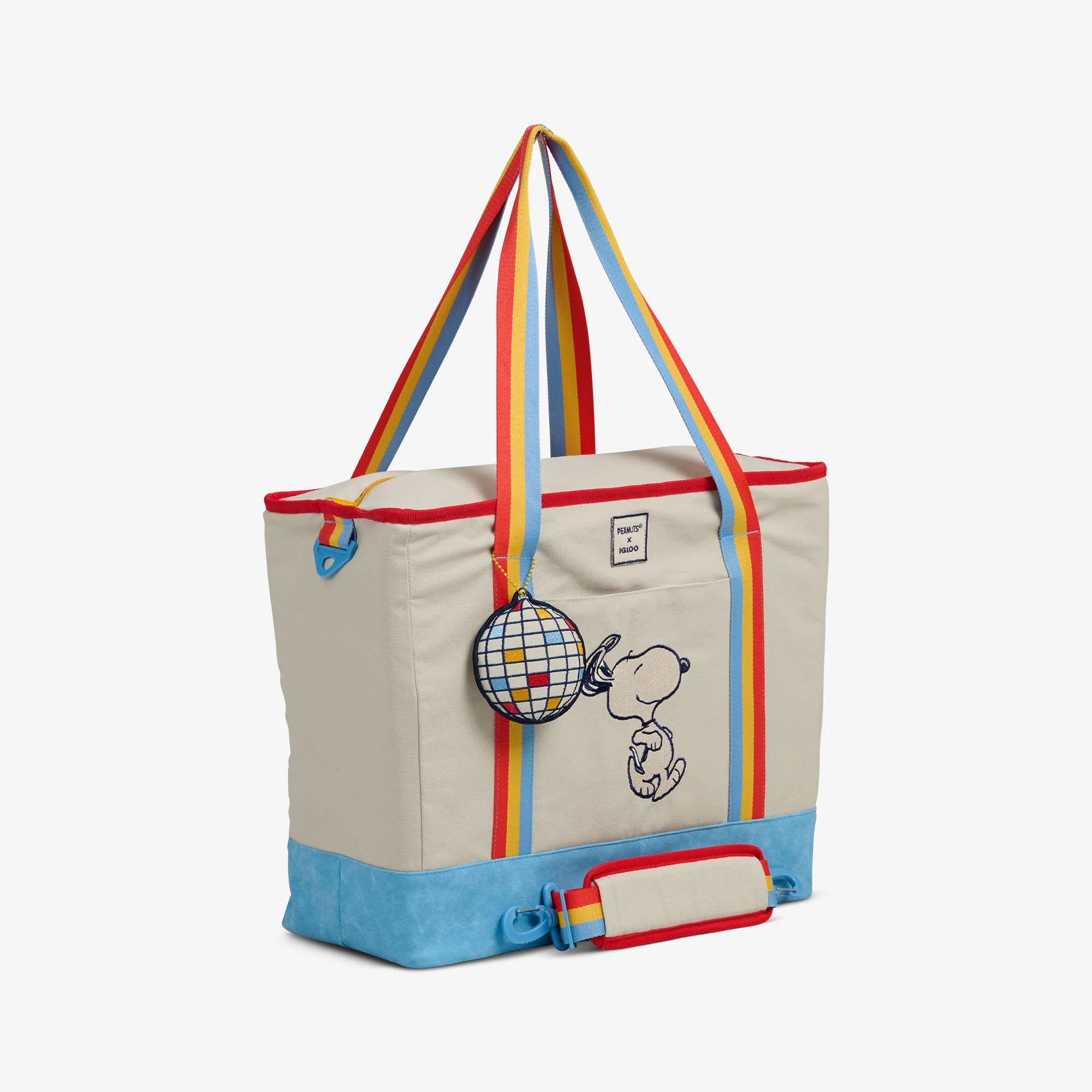 lgloo Outdoor ColdMax Snoopy Disco Party Dual Compartment Tote Cooler Bag - Image 4
