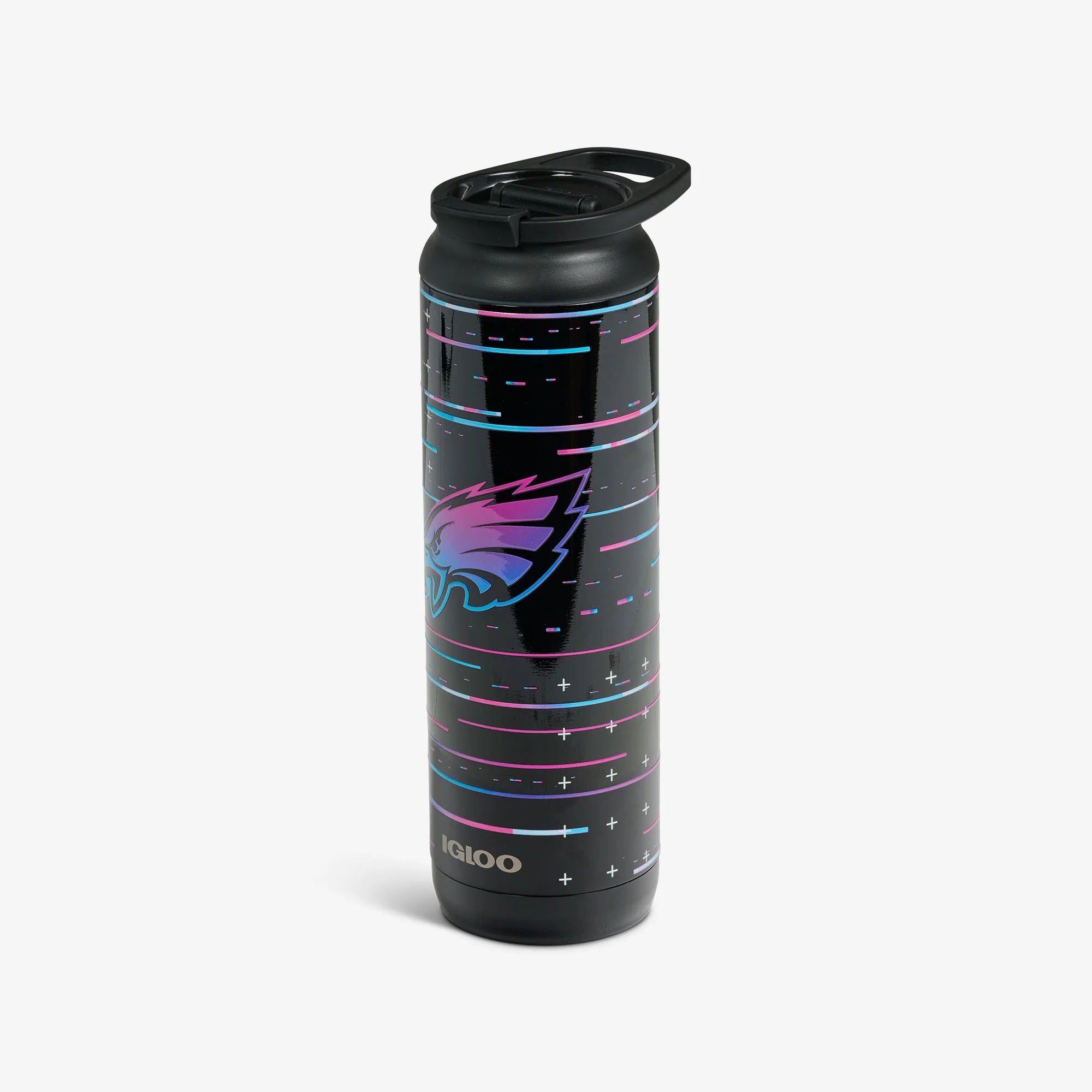 lgloo Outdoor ColdMax NFL Neon Philadelphia Eagles 20 Oz Flip n Sip Tumbler - Image 6