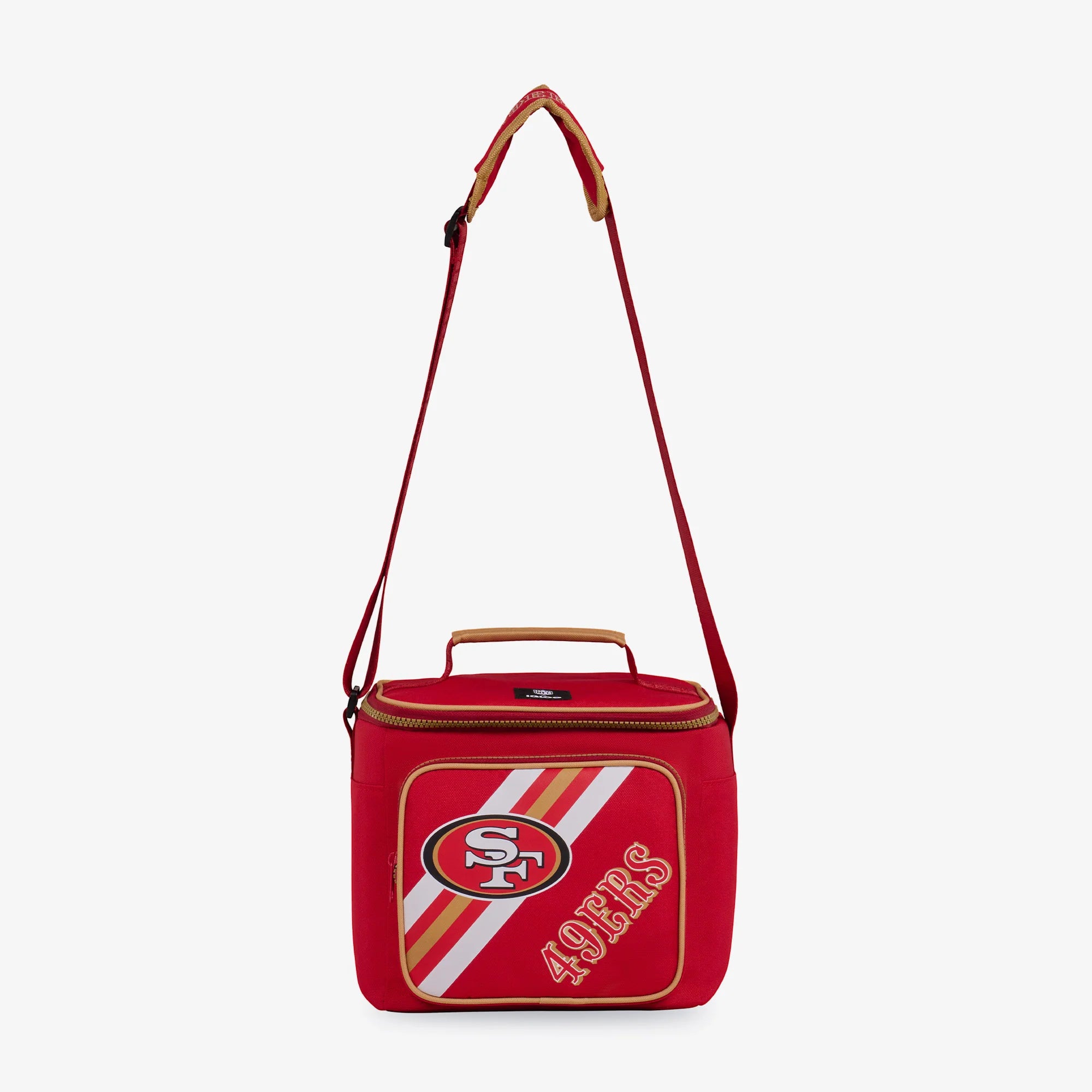 lgloo Outdoor ColdMax San Francisco 49ers Square Lunch Cooler Bag - Image 3