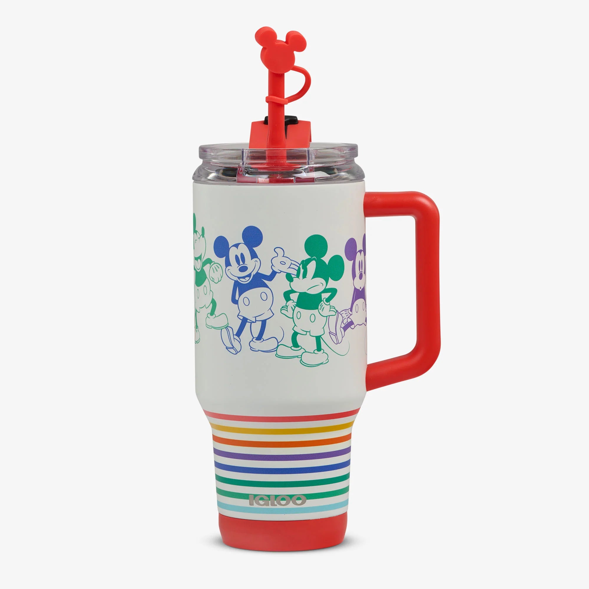 lgloo Outdoor ColdMax Disney Mickey Mouse Stripe 32 Oz Travel Mug