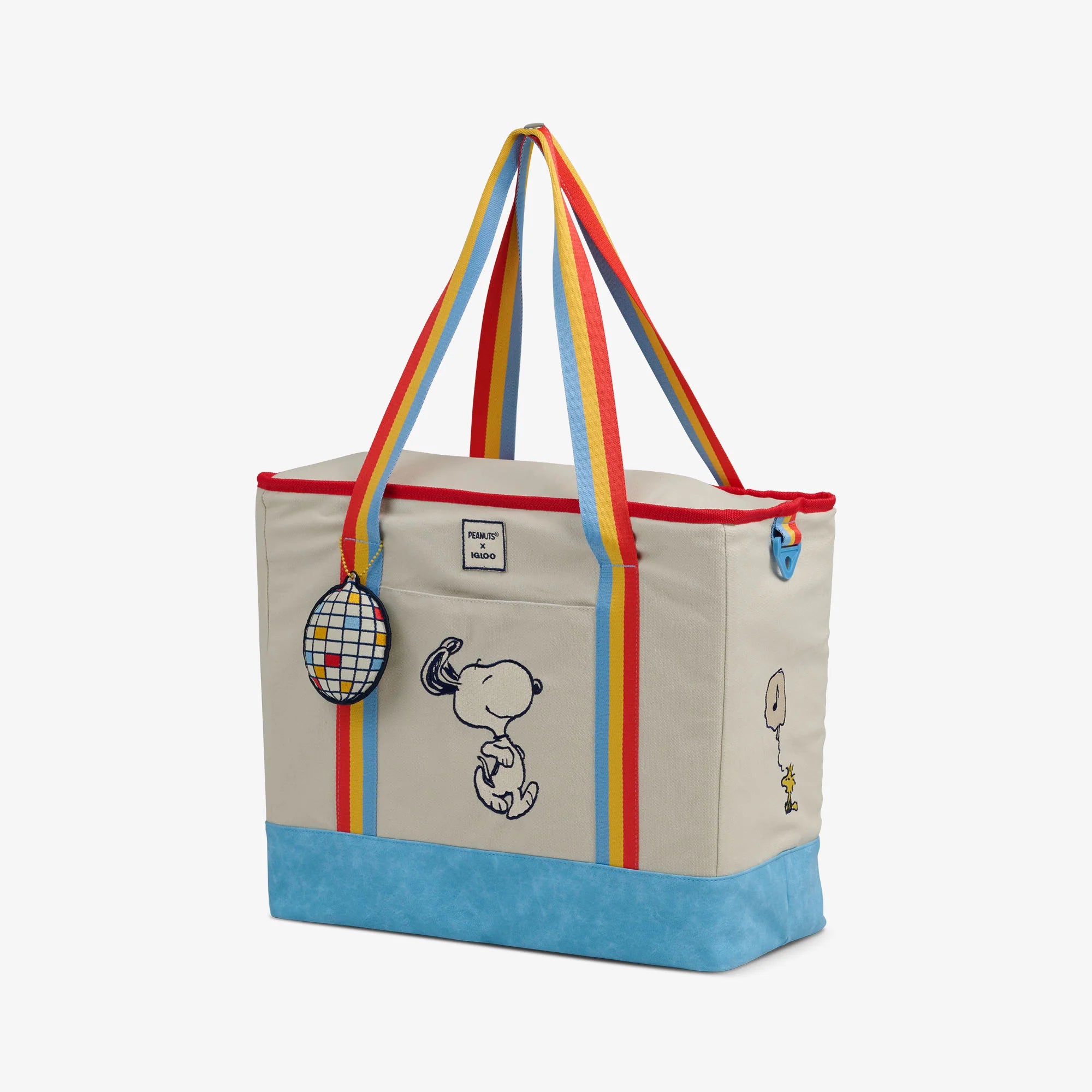 lgloo Outdoor ColdMax Snoopy Disco Party Dual Compartment Tote Cooler Bag - Image 2