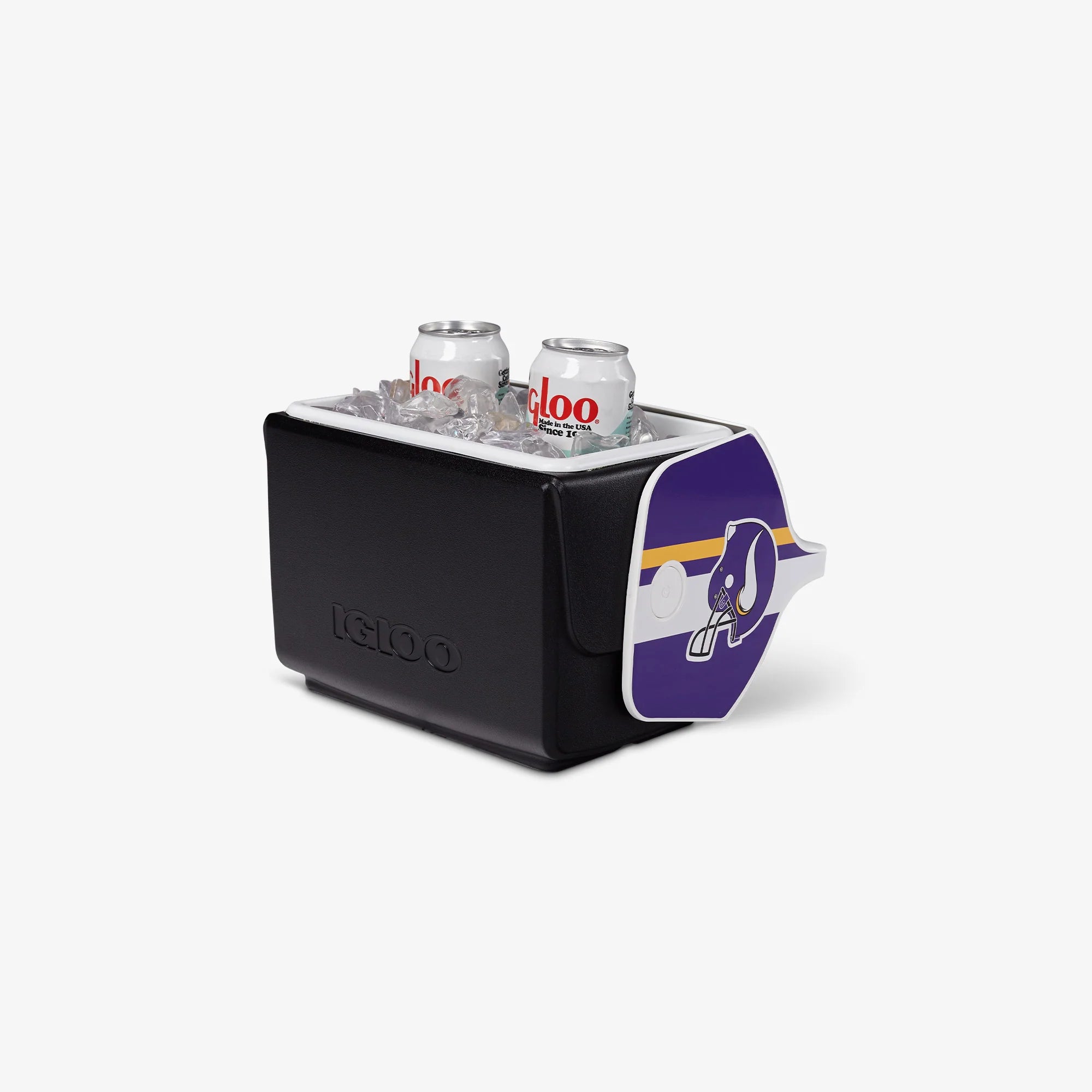 lgloo Outdoor ColdMax Minnesota Vikings Little Playmate 7 Qt Cooler - Image 3