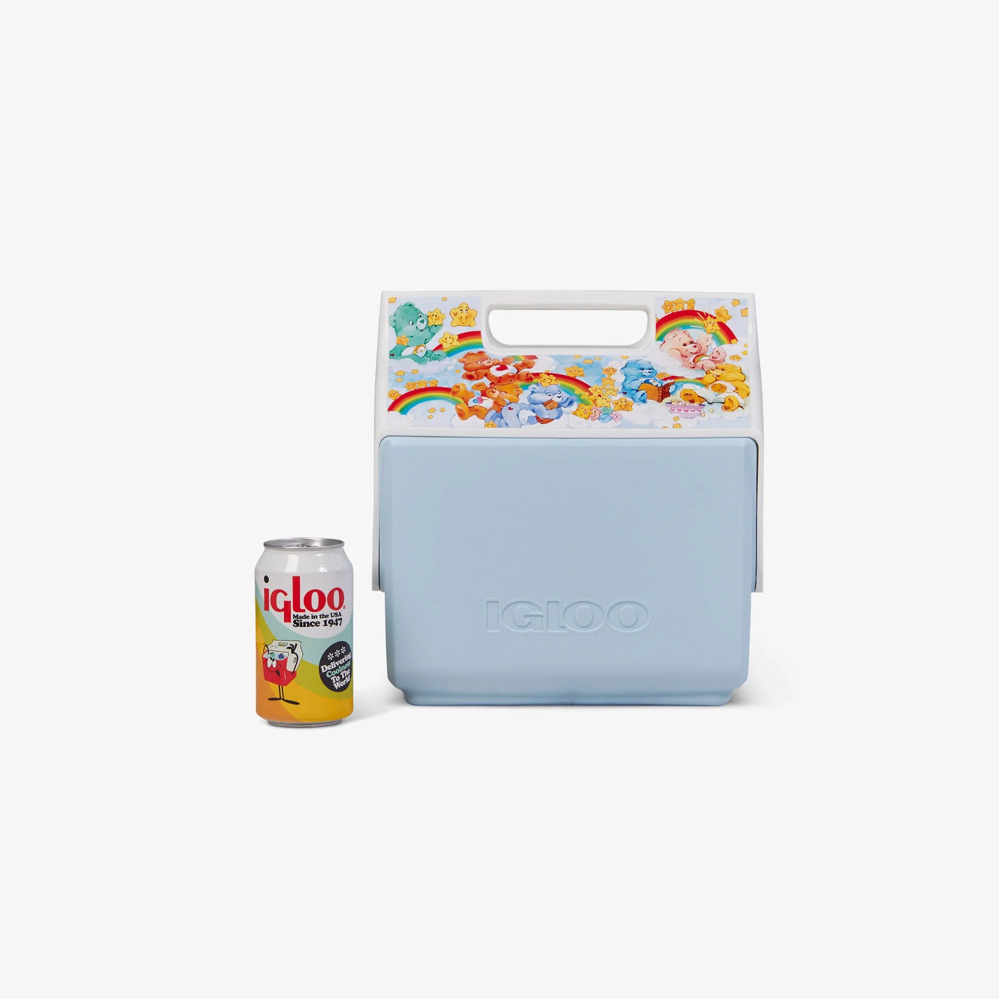 lgloo Outdoor ColdMax The Care Bears Clouds Little Playmate 7 Qt Cooler - Image 5