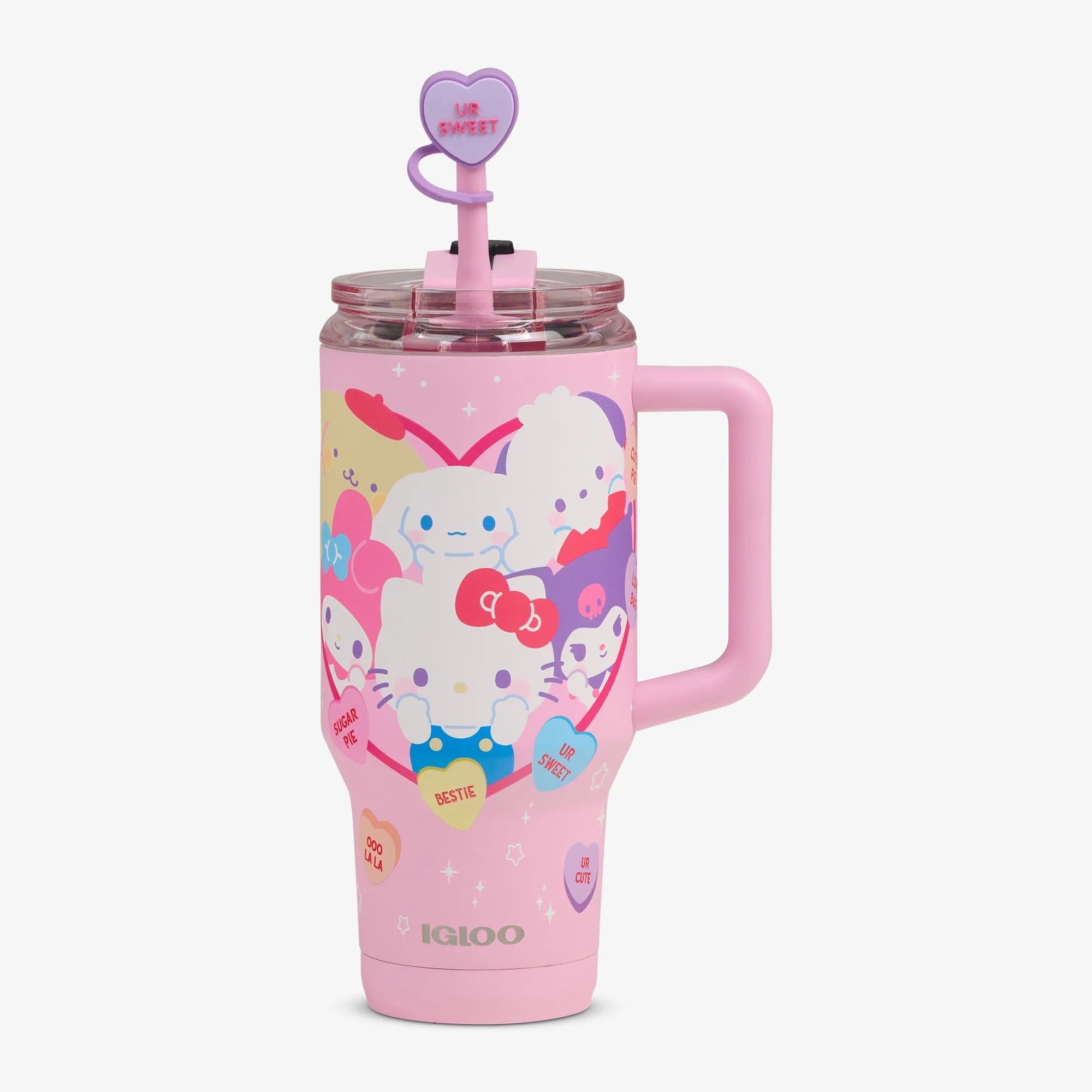 lgloo Outdoor ColdMax Hello Kitty and Friends x Sweethearts Candies 32 Oz Travel Mug