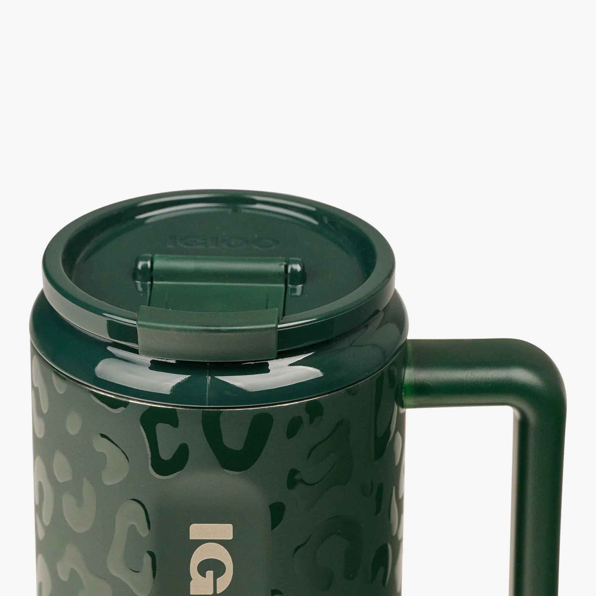 lgloo Outdoor ColdMax NFL 32 Oz Leopard Flip n Sip Travel Mug - Image 4