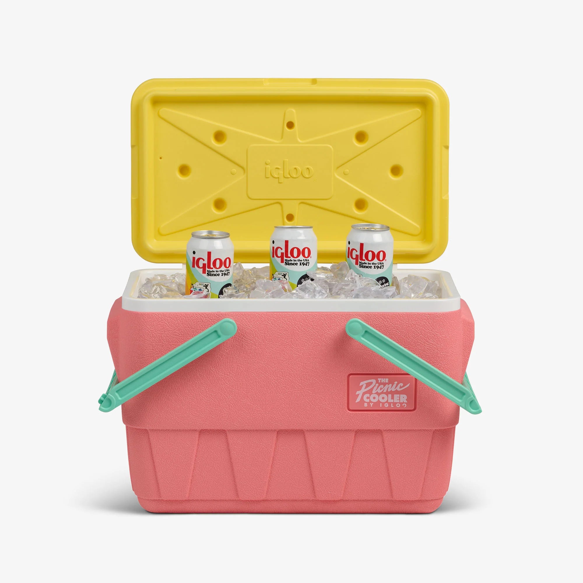 lgloo Outdoor ColdMax Retro Picnic Basket 25 Qt Cooler - Image 25