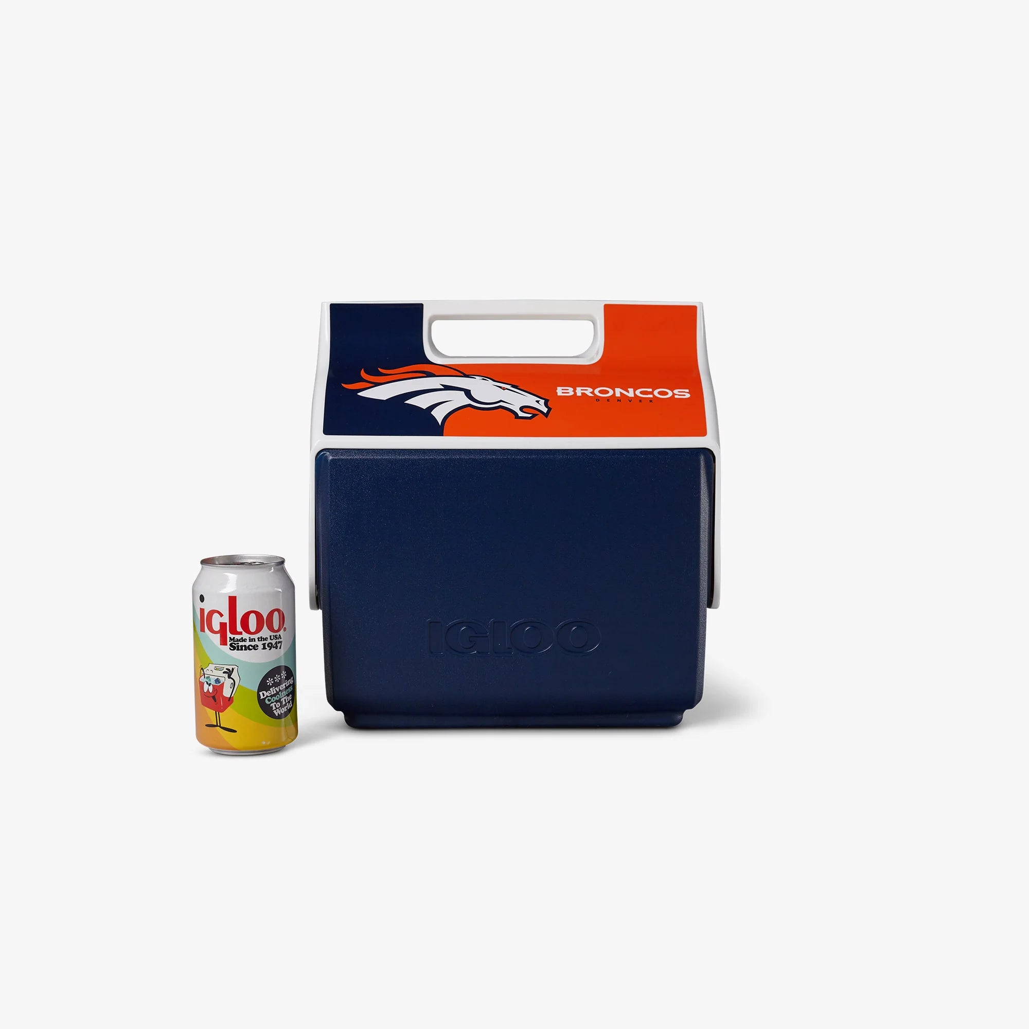 lgloo Outdoor ColdMax Denver Broncos Little Playmate 7 Qt Cooler - Image 5
