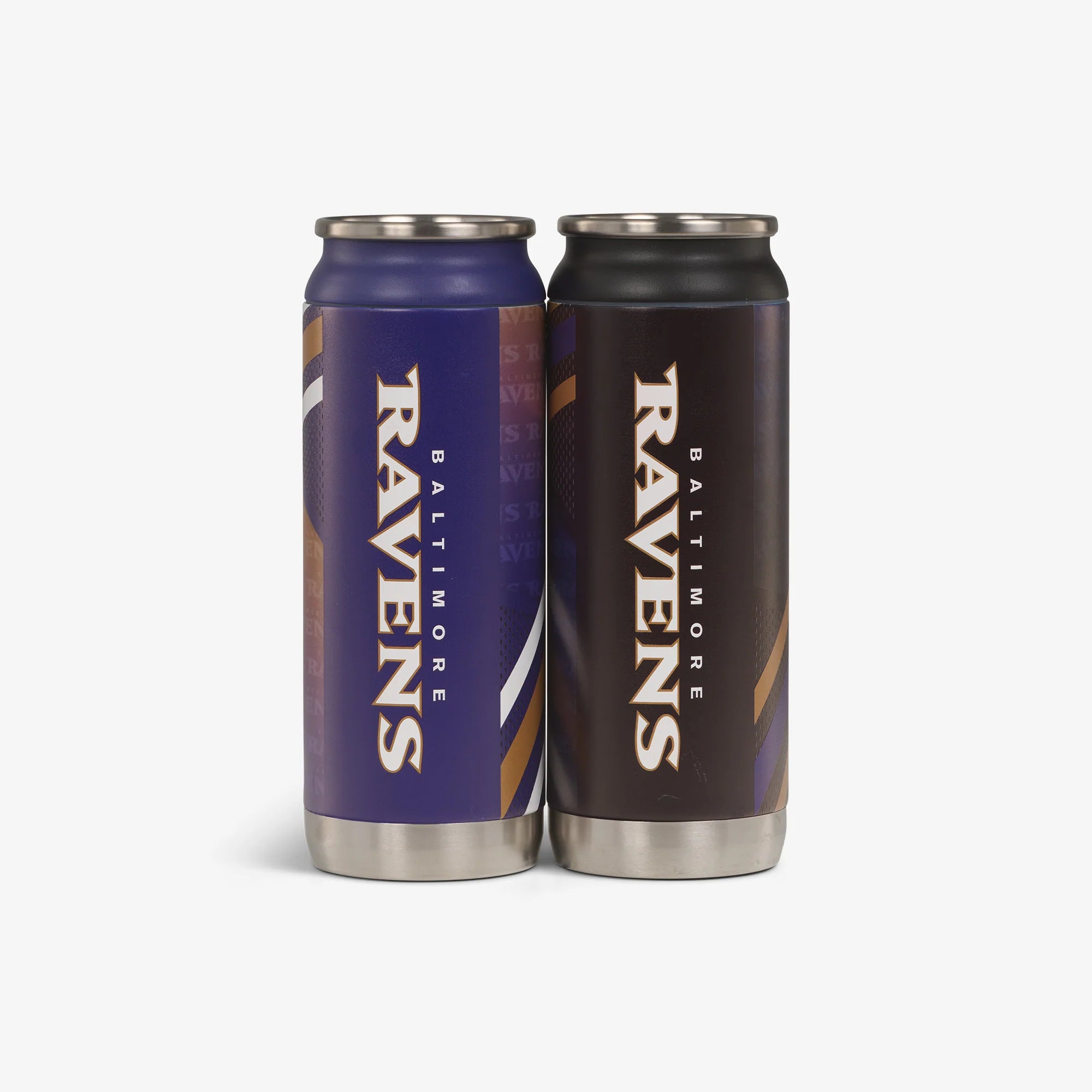 lgloo Outdoor ColdMax Baltimore Ravens Home & Away 16 Oz Can 2-Pack - Image 3