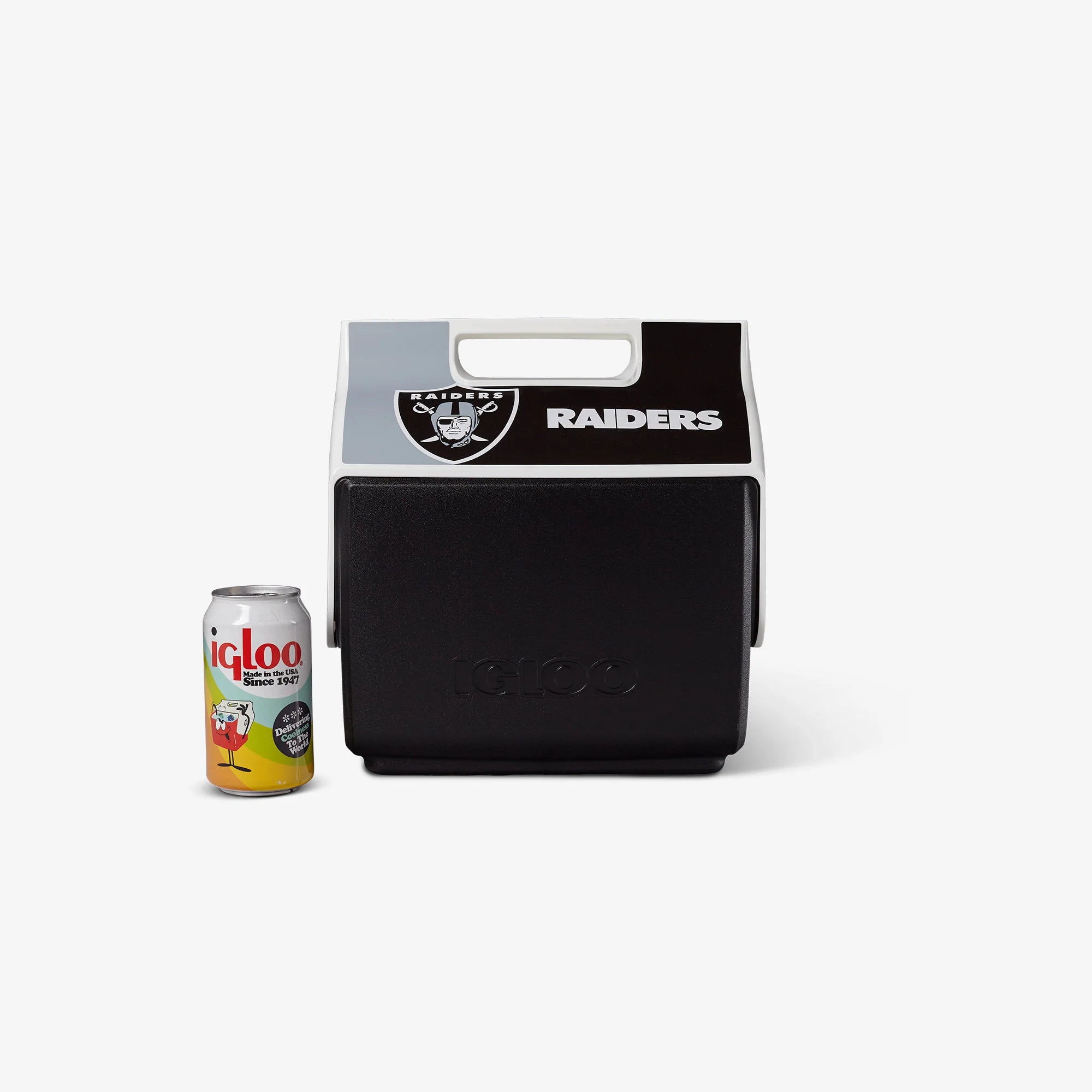 lgloo Outdoor ColdMax Las Vegas Raiders Little Playmate 7 Qt Cooler - Image 5