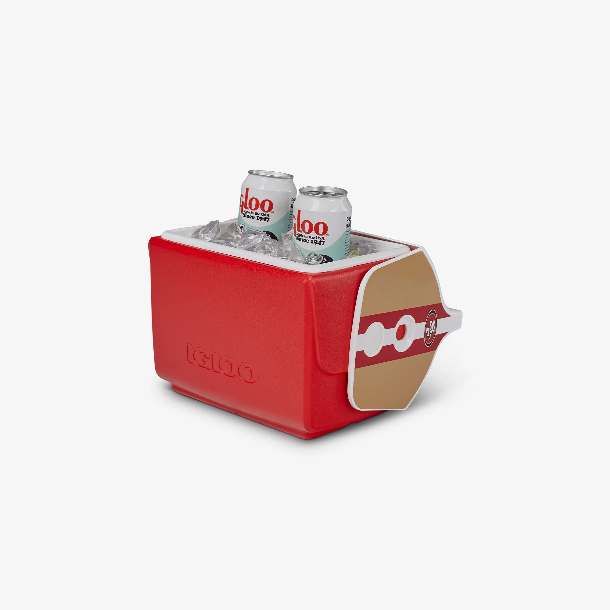 lgloo Outdoor ColdMax San Francisco 49ers Little Playmate 7 Qt Cooler - Image 3