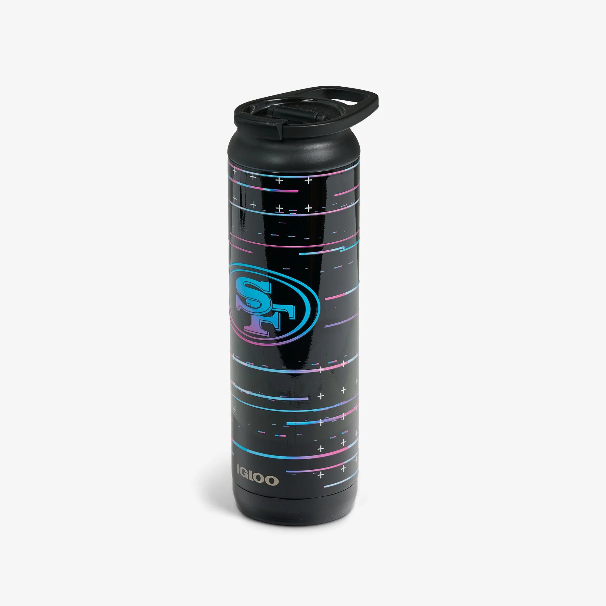 lgloo Outdoor ColdMax NFL Neon San Francisco 49ers 20 Oz Flip n Sip Tumbler - Image 6