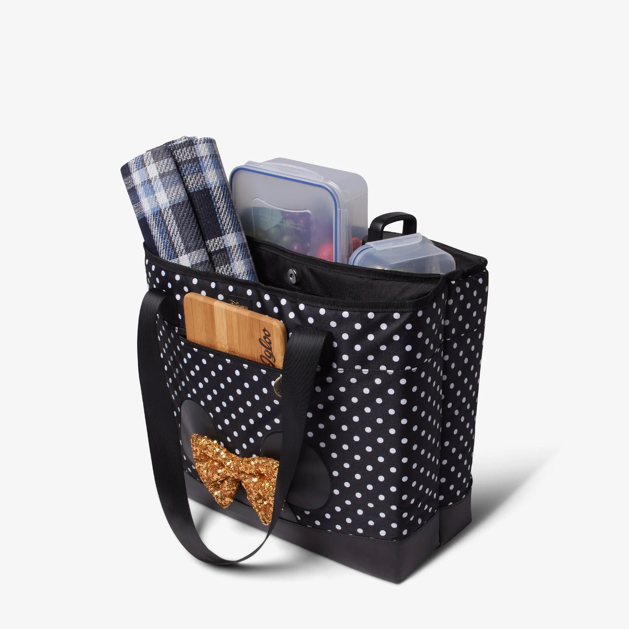 lgloo Outdoor ColdMax Minnie Mouse Dual Compartment Tote Cooler Bag - Image 3