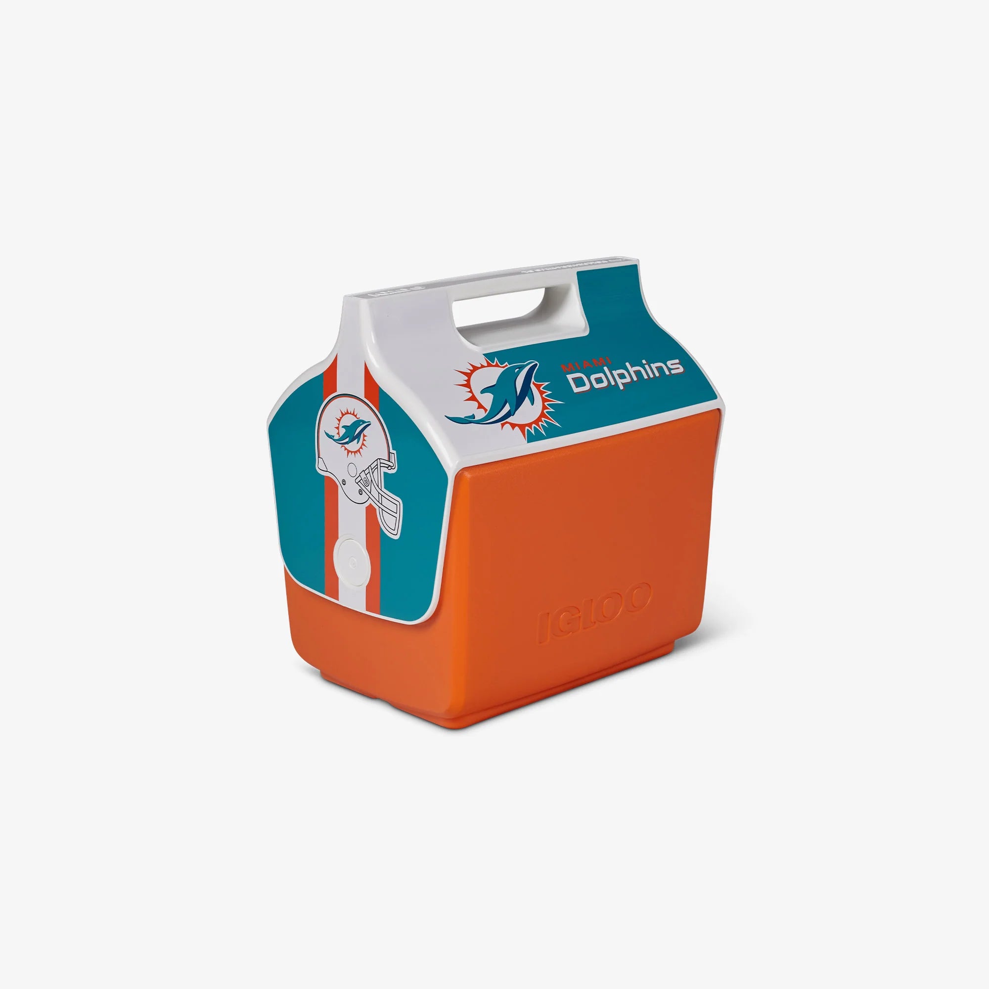 lgloo Outdoor ColdMax Miami Dolphins Little Playmate 7 Qt Cooler - Image 4