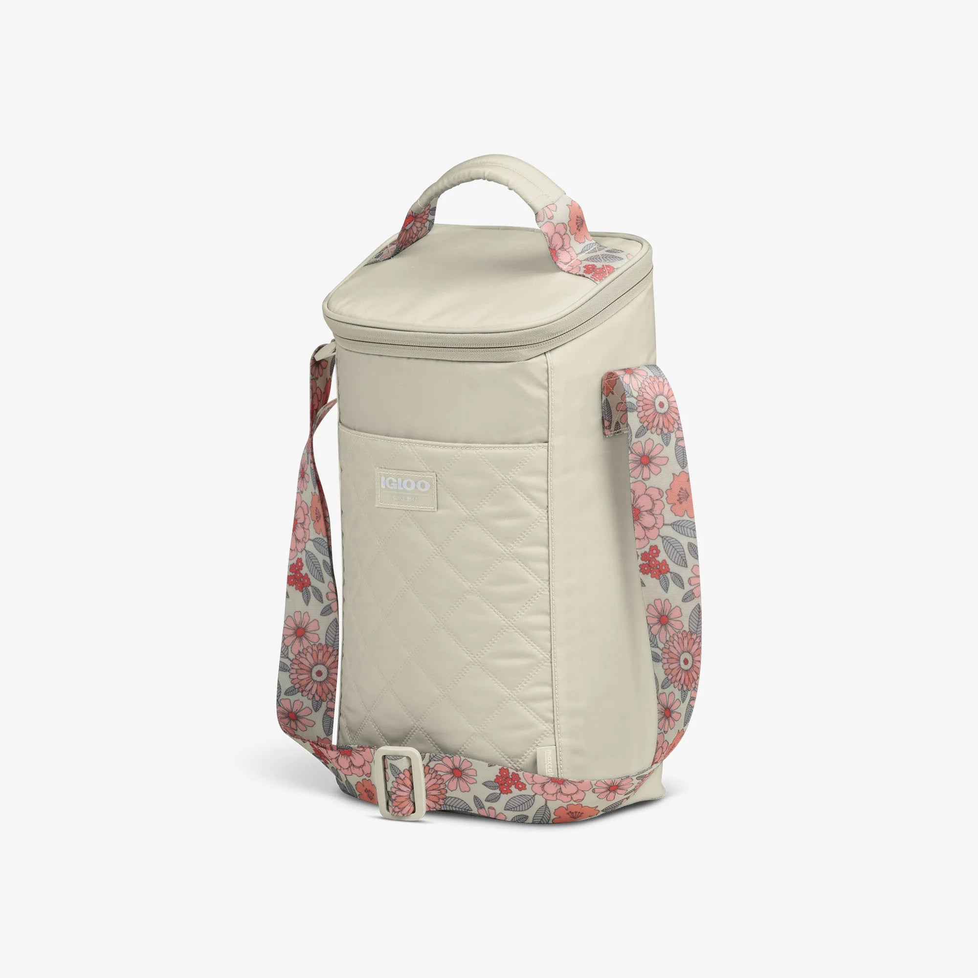 lgloo Outdoor ColdMax Floral lgloo Outdoor ColdMax MaxCold DUO Vertical CrossbodyCooler Bag - Image 7