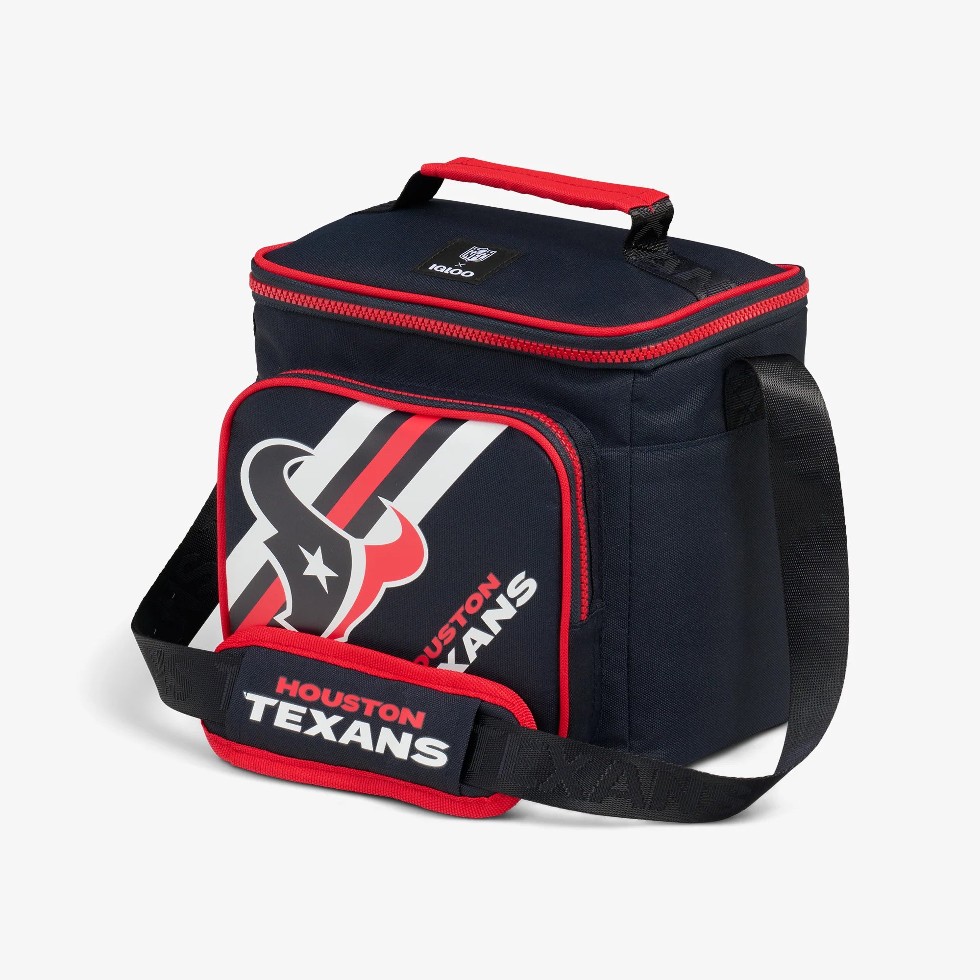 lgloo Outdoor ColdMax Houston Texans Square Lunch Cooler Bag - Image 2