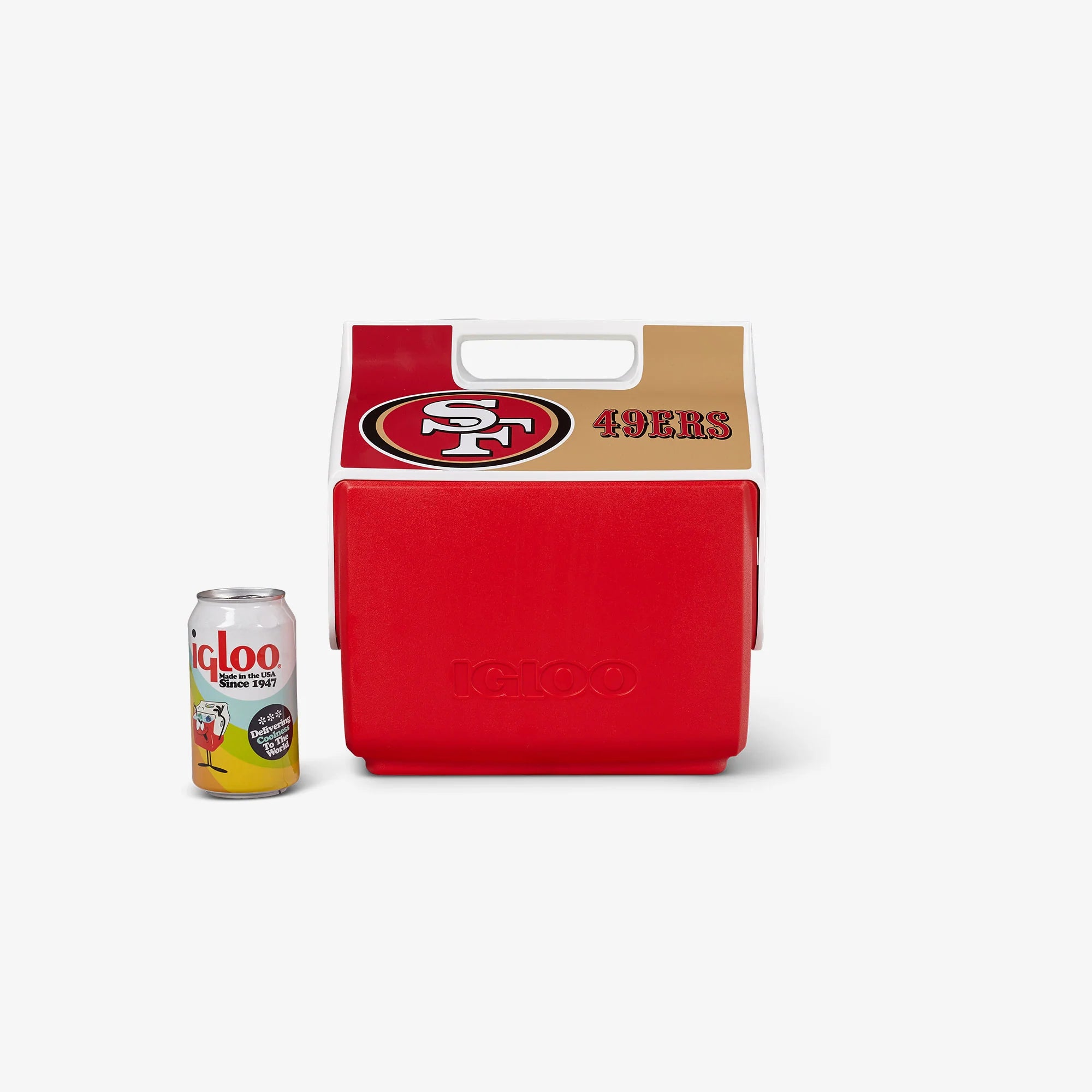 lgloo Outdoor ColdMax San Francisco 49ers Little Playmate 7 Qt Cooler - Image 5