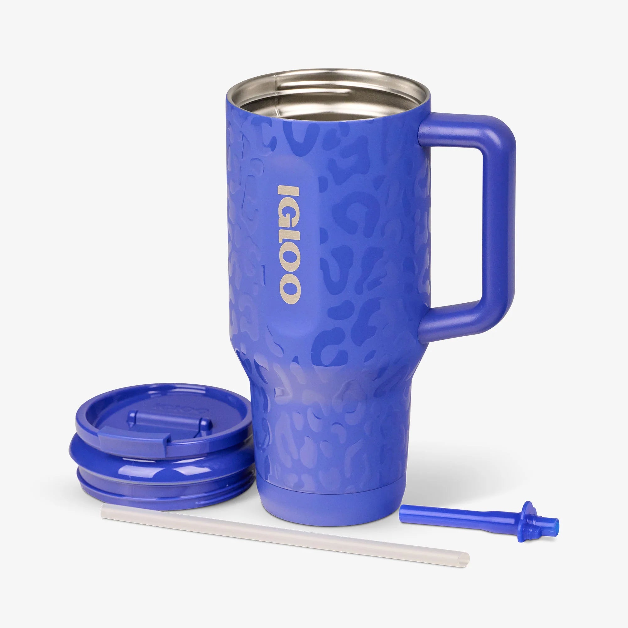 lgloo Outdoor ColdMax NFL 32 Oz Leopard Flip n Sip Travel Mug - Image 73