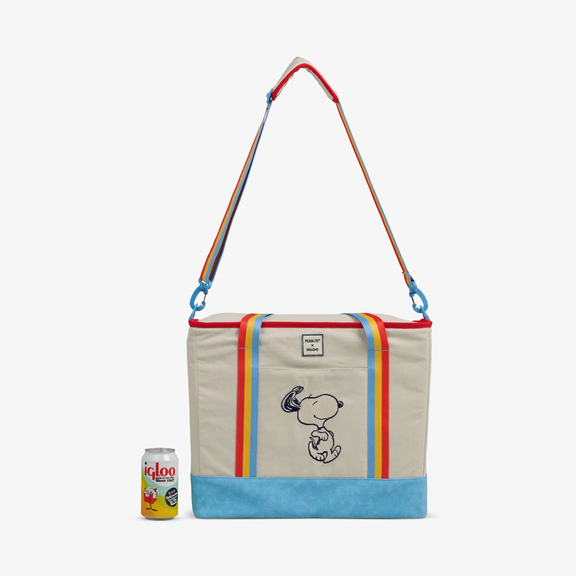 lgloo Outdoor ColdMax Snoopy Disco Party Dual Compartment Tote Cooler Bag - Image 7