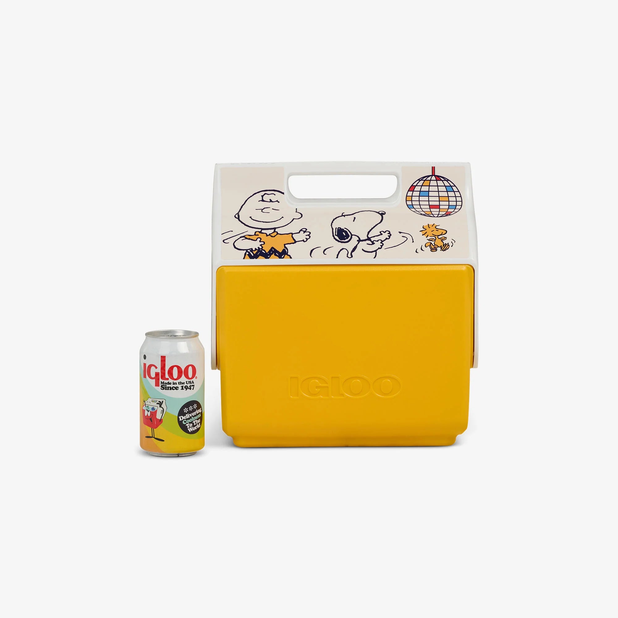 lgloo Outdoor ColdMax Snoopy Disco Party Little Playmate 7 Qt Cooler - Image 5