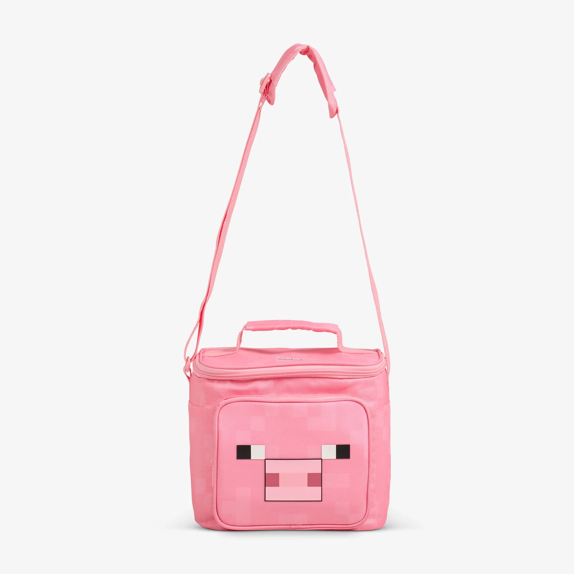 lgloo Outdoor ColdMax Minecraft Pig Square Lunch Cooler Bag - Image 3