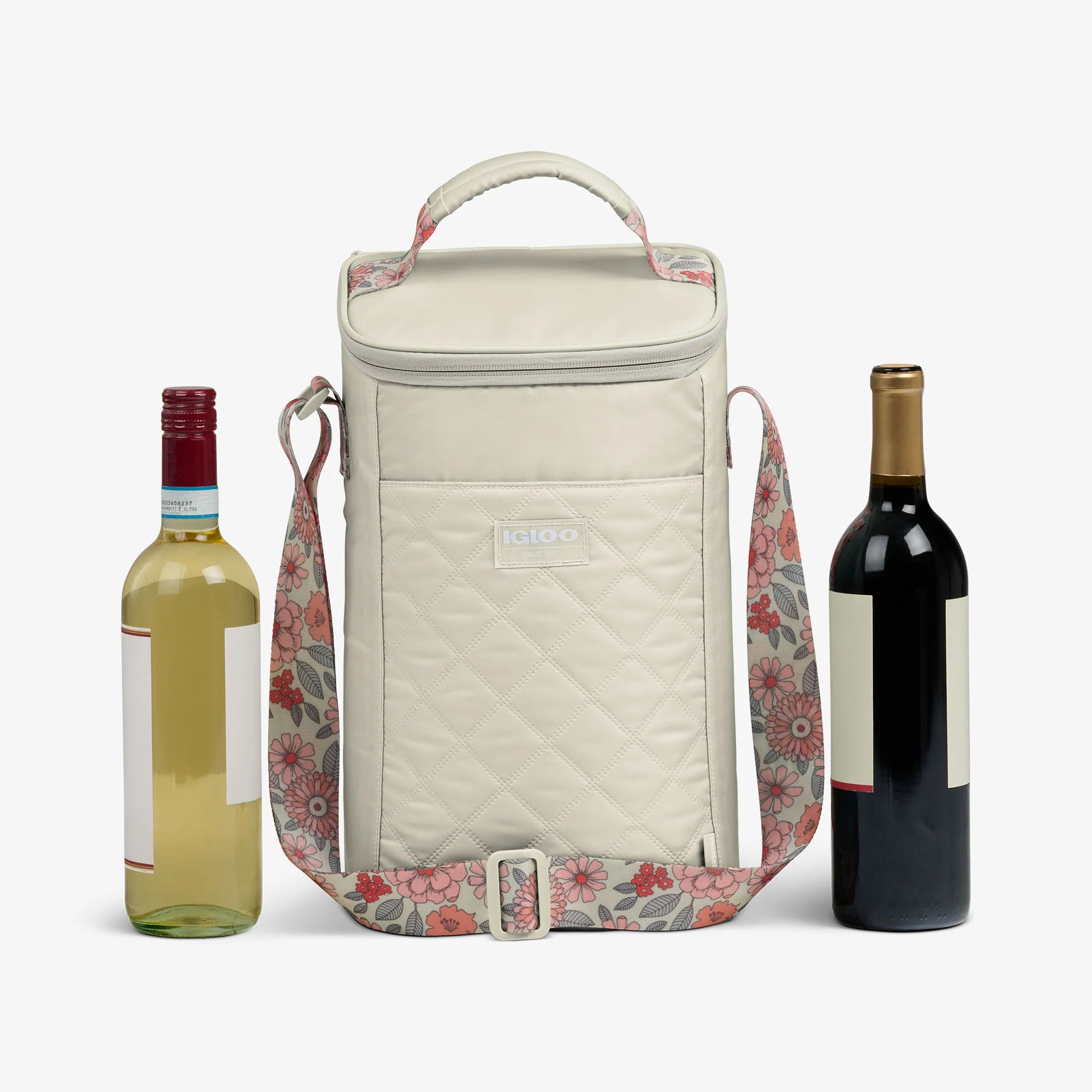 lgloo Outdoor ColdMax Floral lgloo Outdoor ColdMax MaxCold DUO Vertical CrossbodyCooler Bag - Image 10