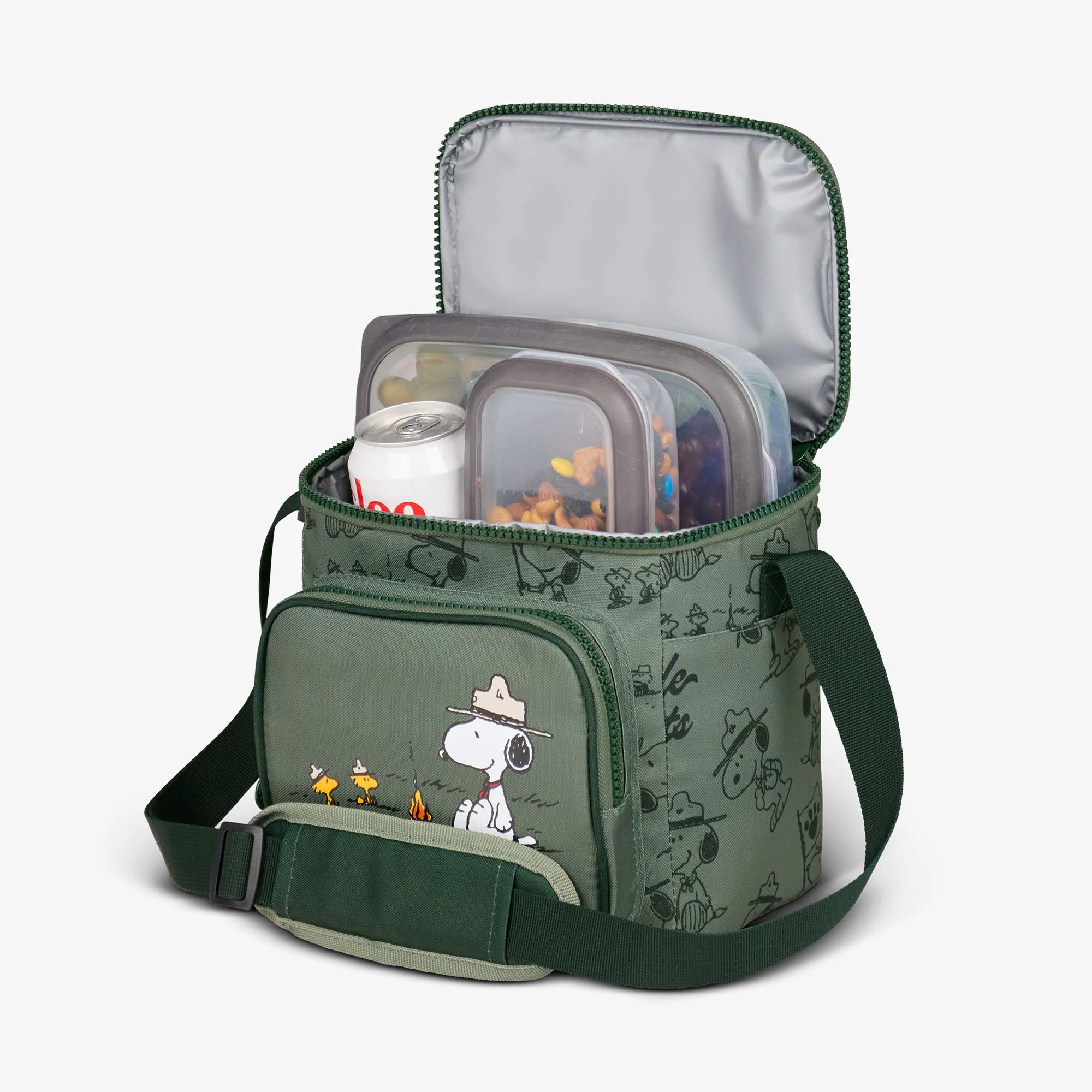 lgloo Outdoor ColdMax Peanuts Beagle Scouts Square Lunch Cooler Bag - Image 5