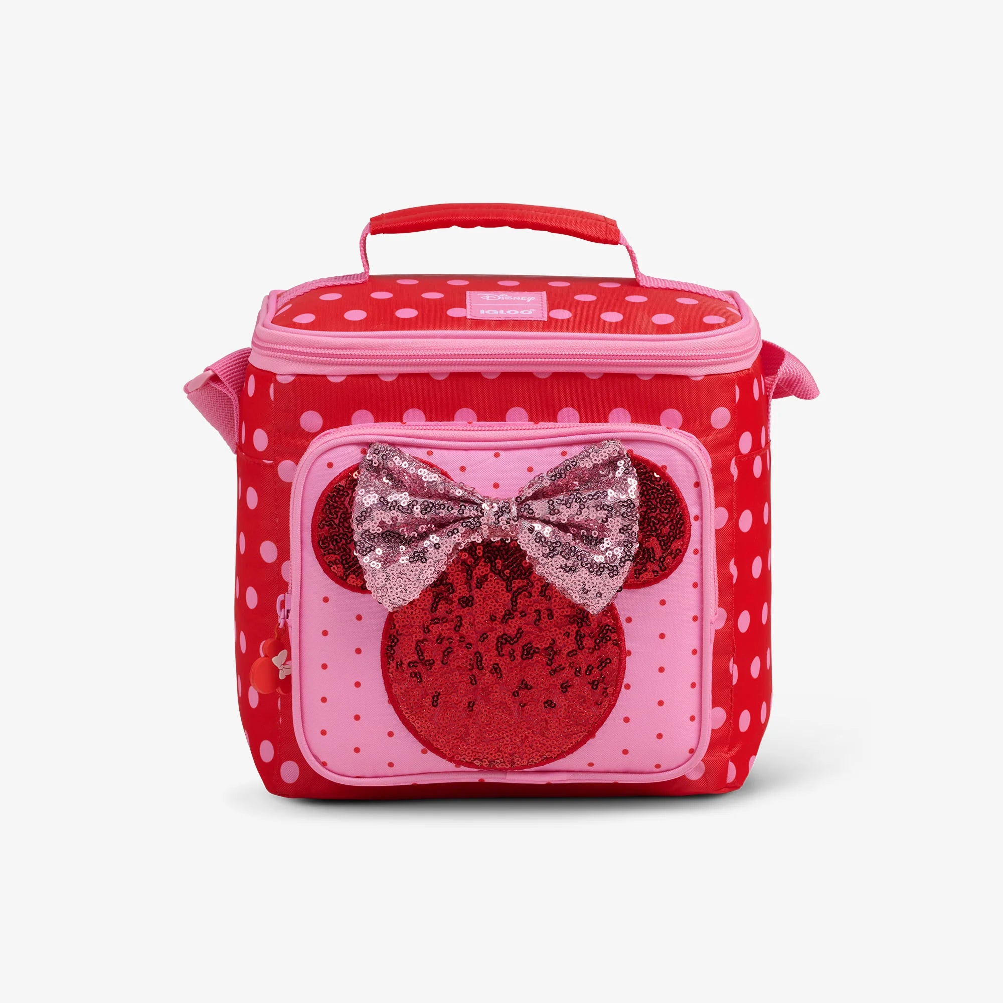 lgloo Outdoor ColdMax Disney Minnie Mouse Polka Dots Square Lunch Cooler Bag