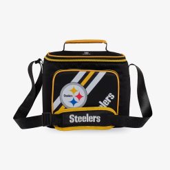 lgloo Outdoor ColdMax Pittsburgh Steelers Square Lunch Cooler Bag