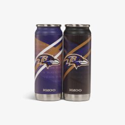 lgloo Outdoor ColdMax Baltimore Ravens Home & Away 16 Oz Can 2-Pack