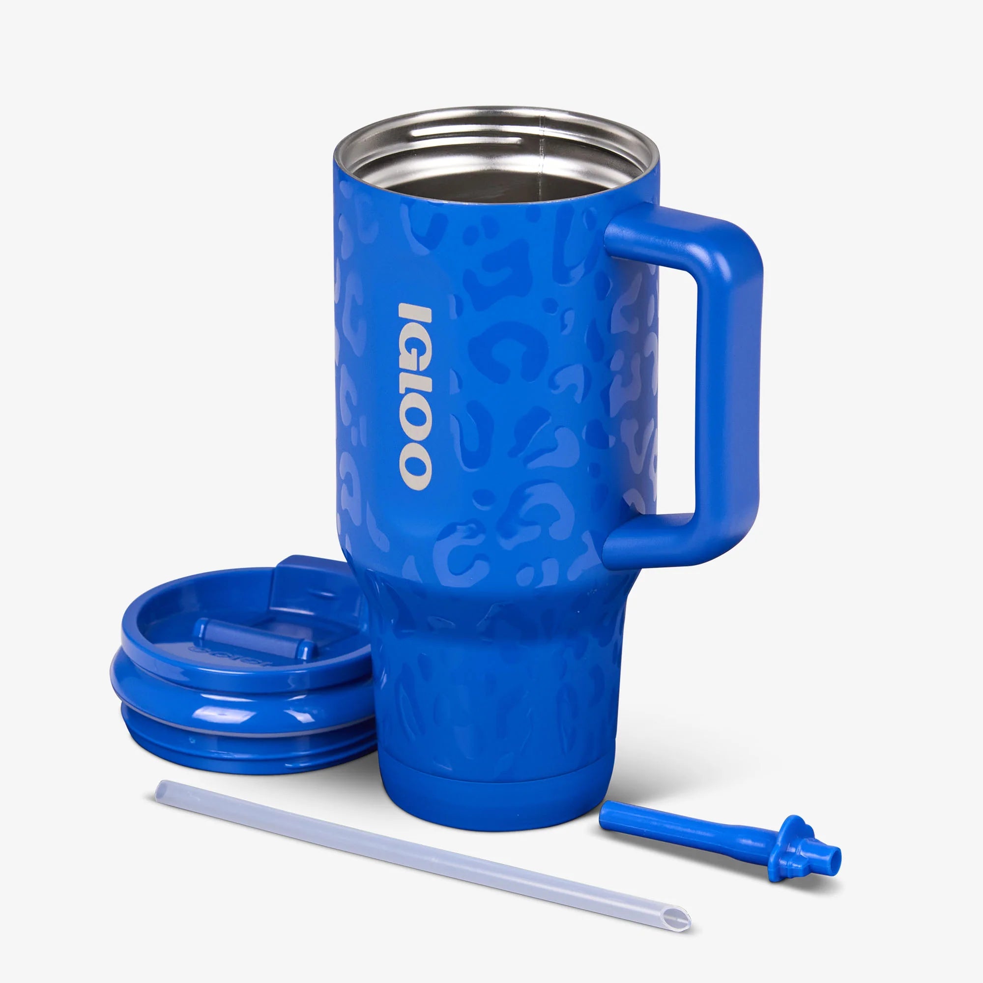 lgloo Outdoor ColdMax NFL 32 Oz Leopard Flip n Sip Travel Mug - Image 29