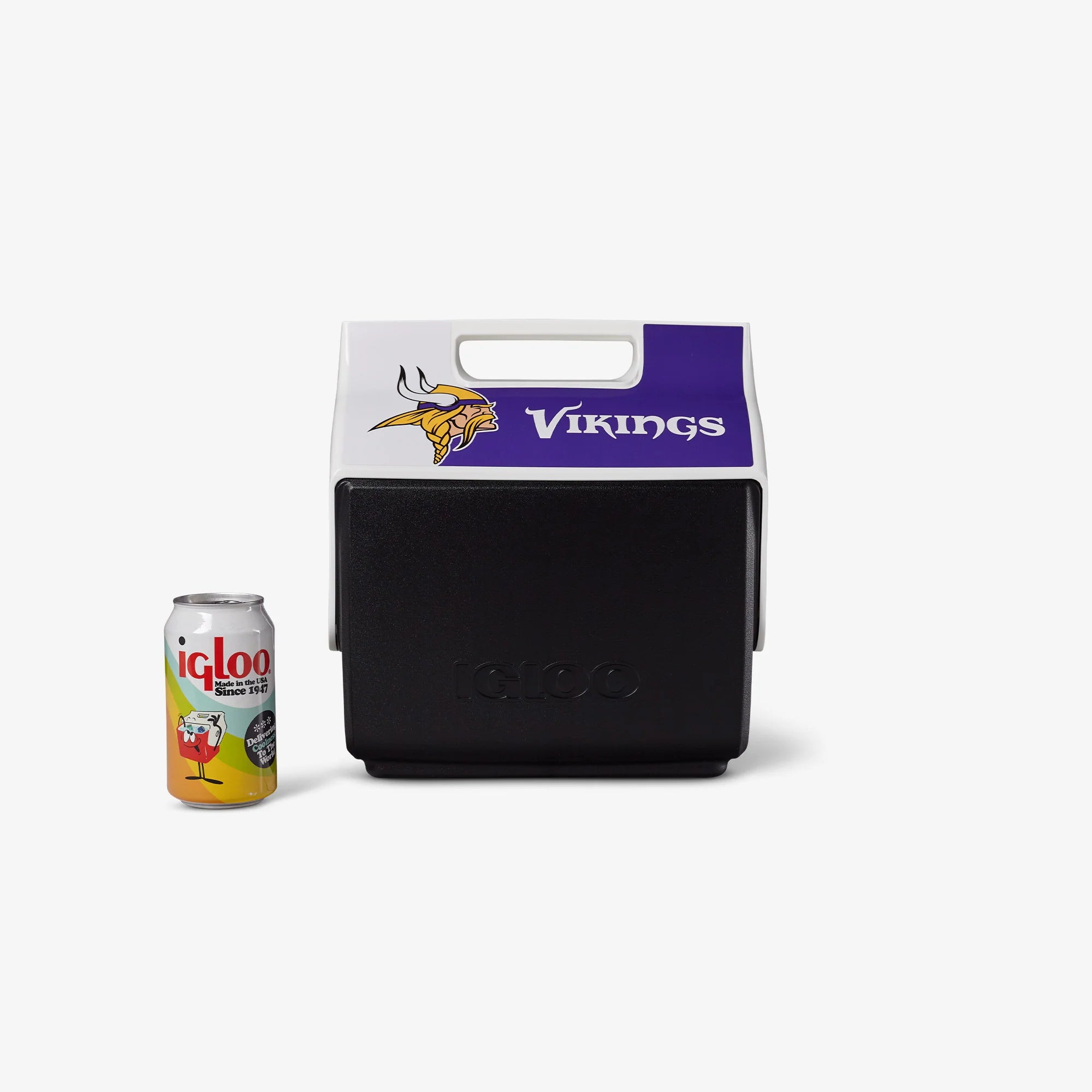 lgloo Outdoor ColdMax Minnesota Vikings Little Playmate 7 Qt Cooler - Image 5