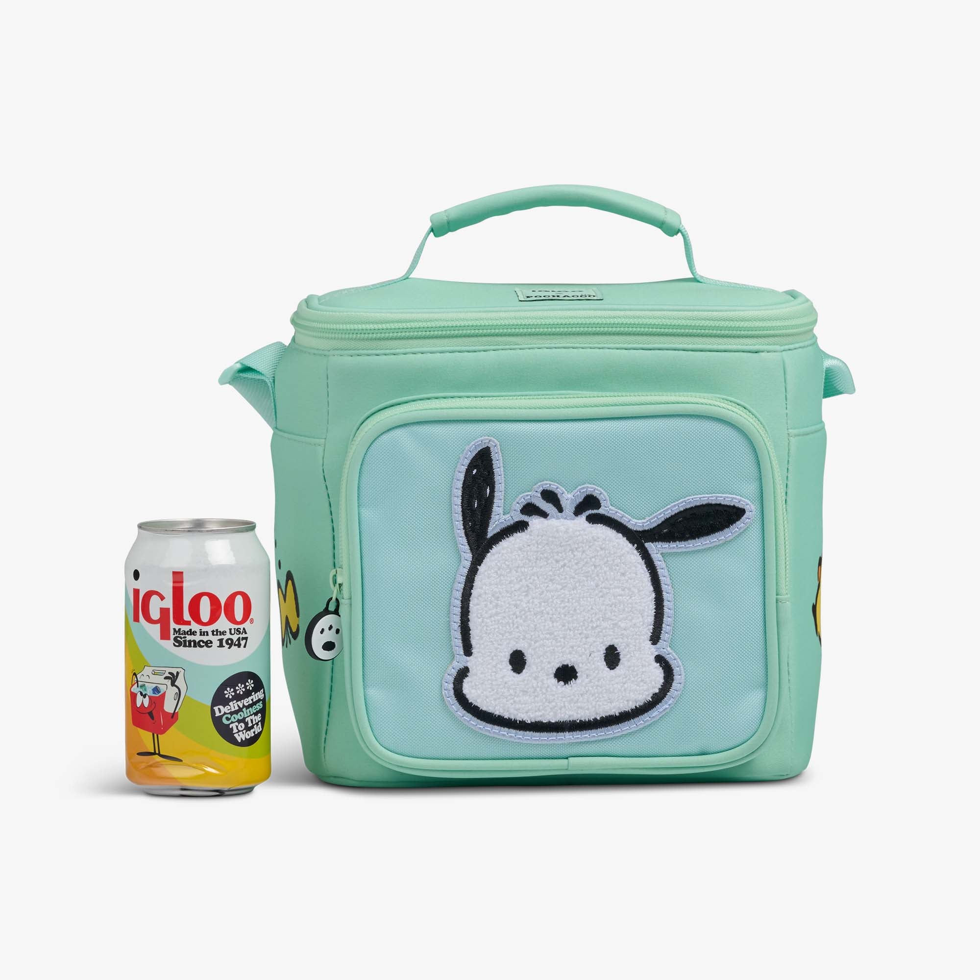 lgloo Outdoor ColdMax Pochacco Square Lunch Cooler Bag - Image 7