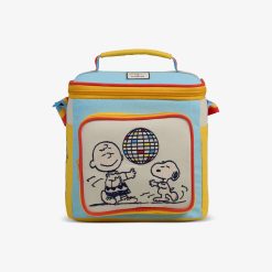 lgloo Outdoor ColdMax Snoopy Disco Party Square Lunch Cooler Bag