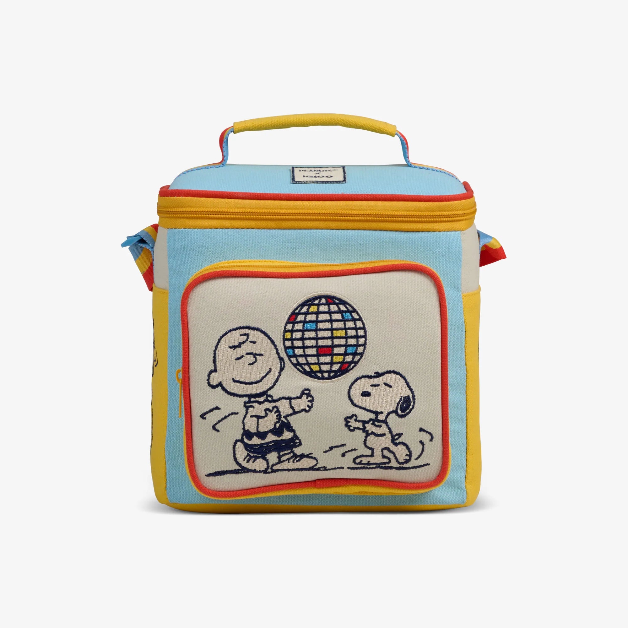 lgloo Outdoor ColdMax Snoopy Disco Party Square Lunch Cooler Bag