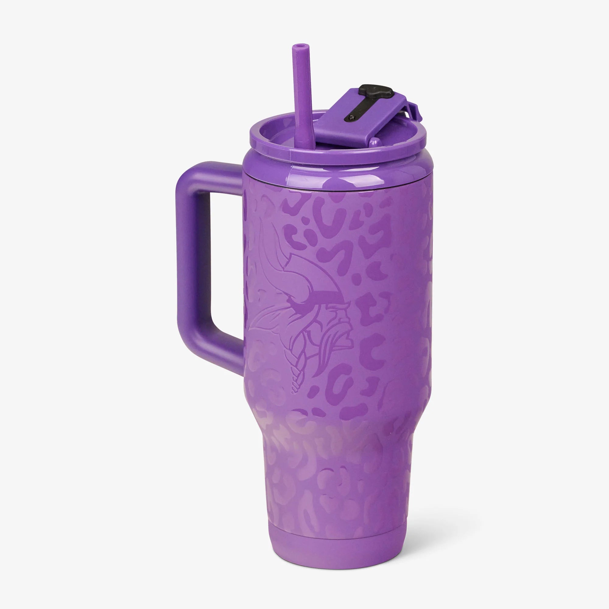 lgloo Outdoor ColdMax NFL 32 Oz Leopard Flip n Sip Travel Mug - Image 8