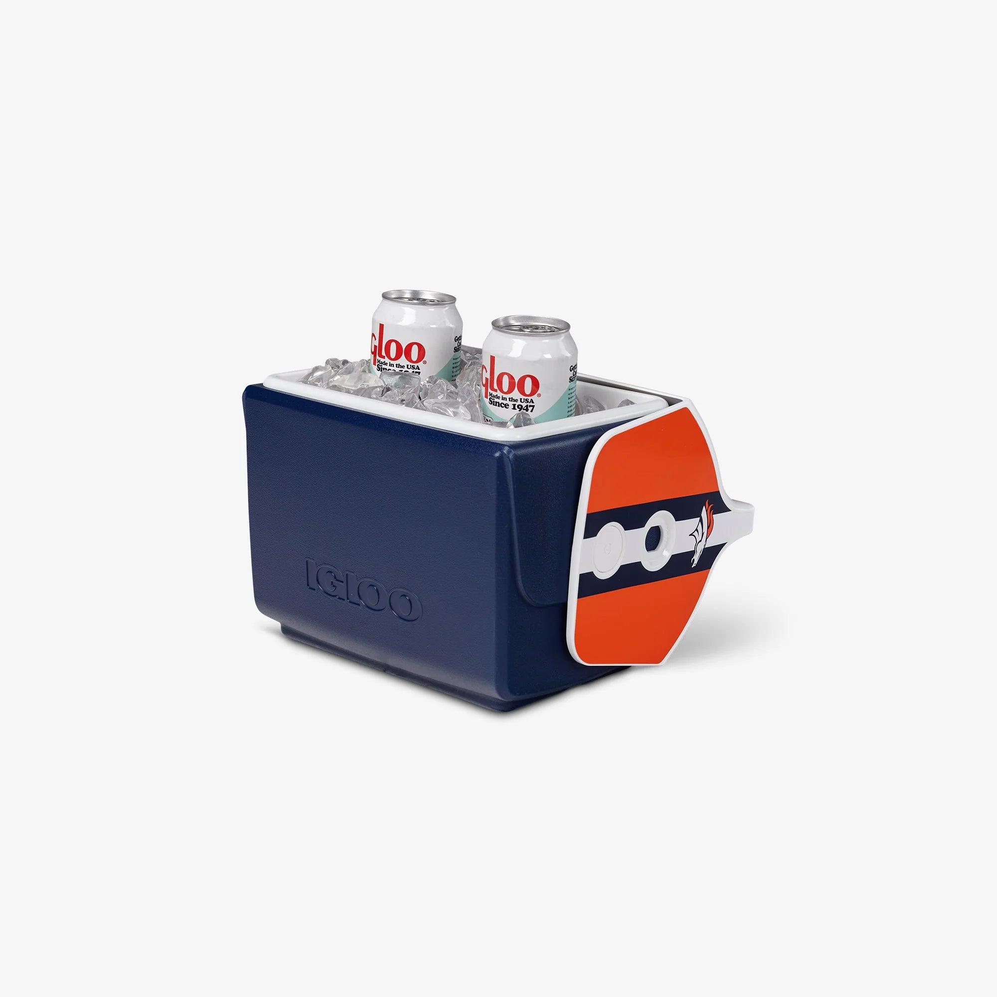 lgloo Outdoor ColdMax Denver Broncos Little Playmate 7 Qt Cooler - Image 3
