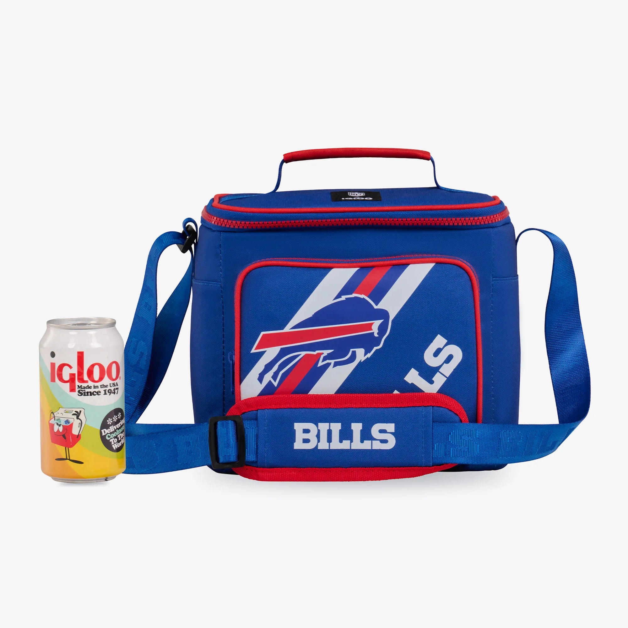 lgloo Outdoor ColdMax Buffalo Bills Square Lunch Cooler Bag - Image 5