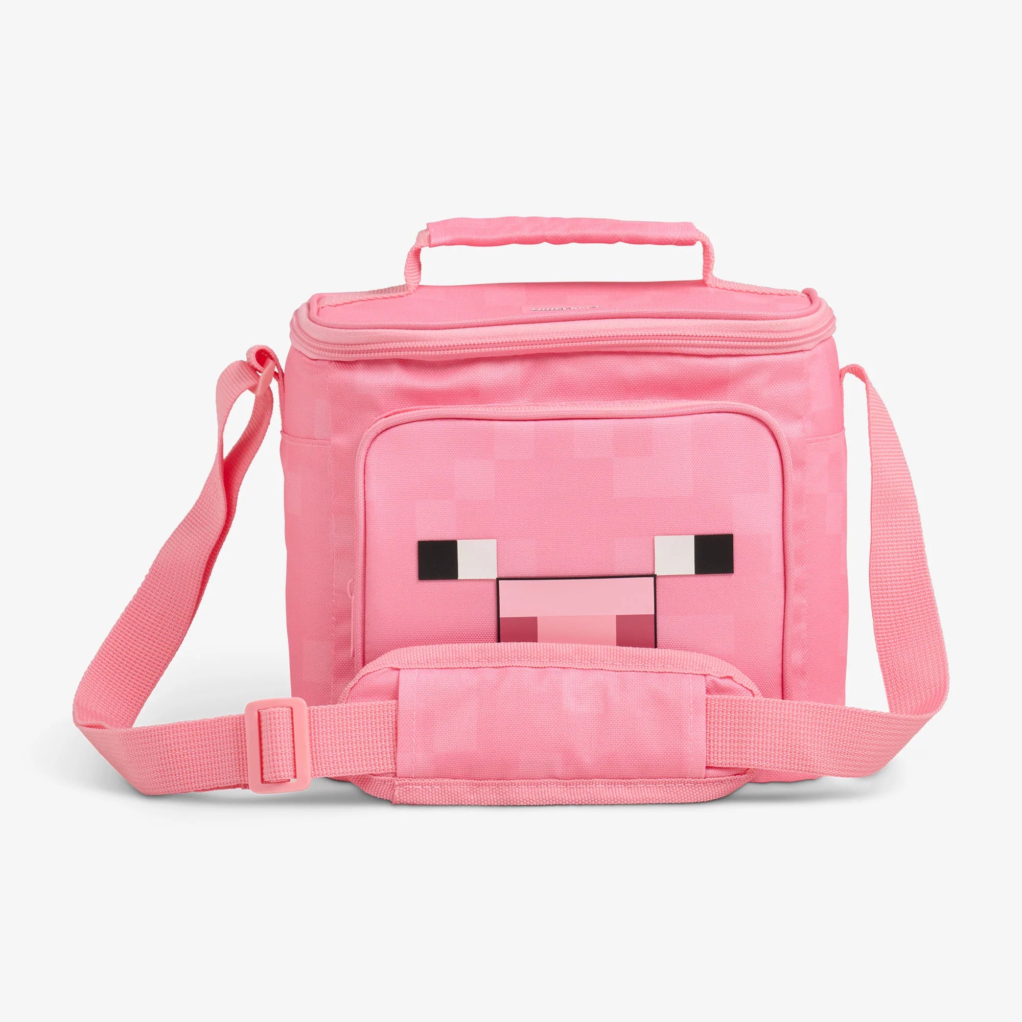 lgloo Outdoor ColdMax Minecraft Pig Square Lunch Cooler Bag