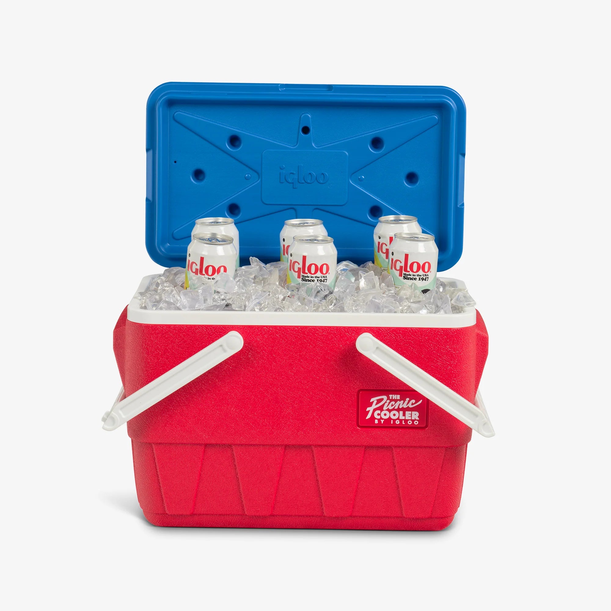lgloo Outdoor ColdMax Retro Picnic Basket 25 Qt Cooler - Image 37