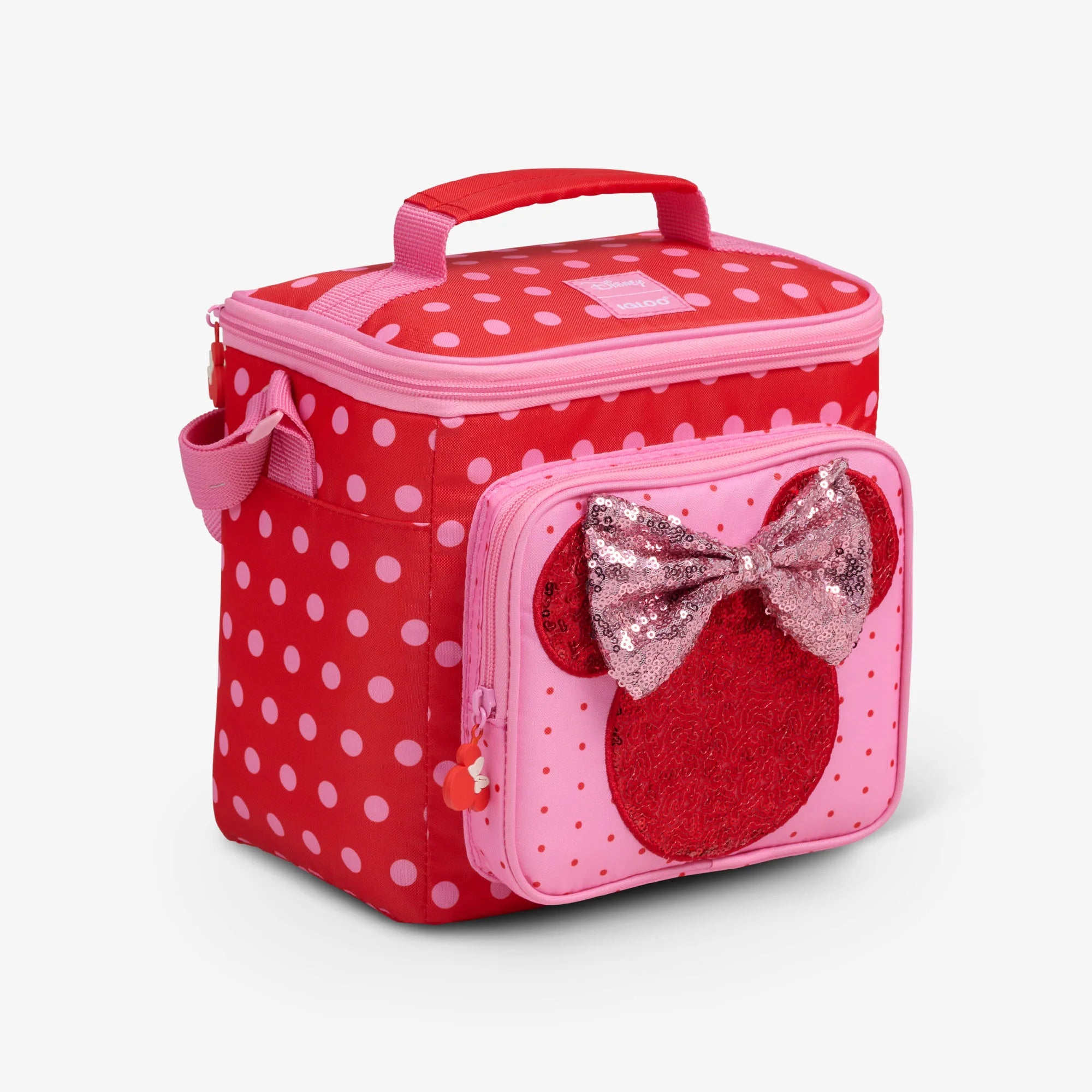 lgloo Outdoor ColdMax Disney Minnie Mouse Polka Dots Square Lunch Cooler Bag - Image 5