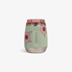 lgloo Outdoor ColdMax Floral 10 Oz Wine Tumbler
