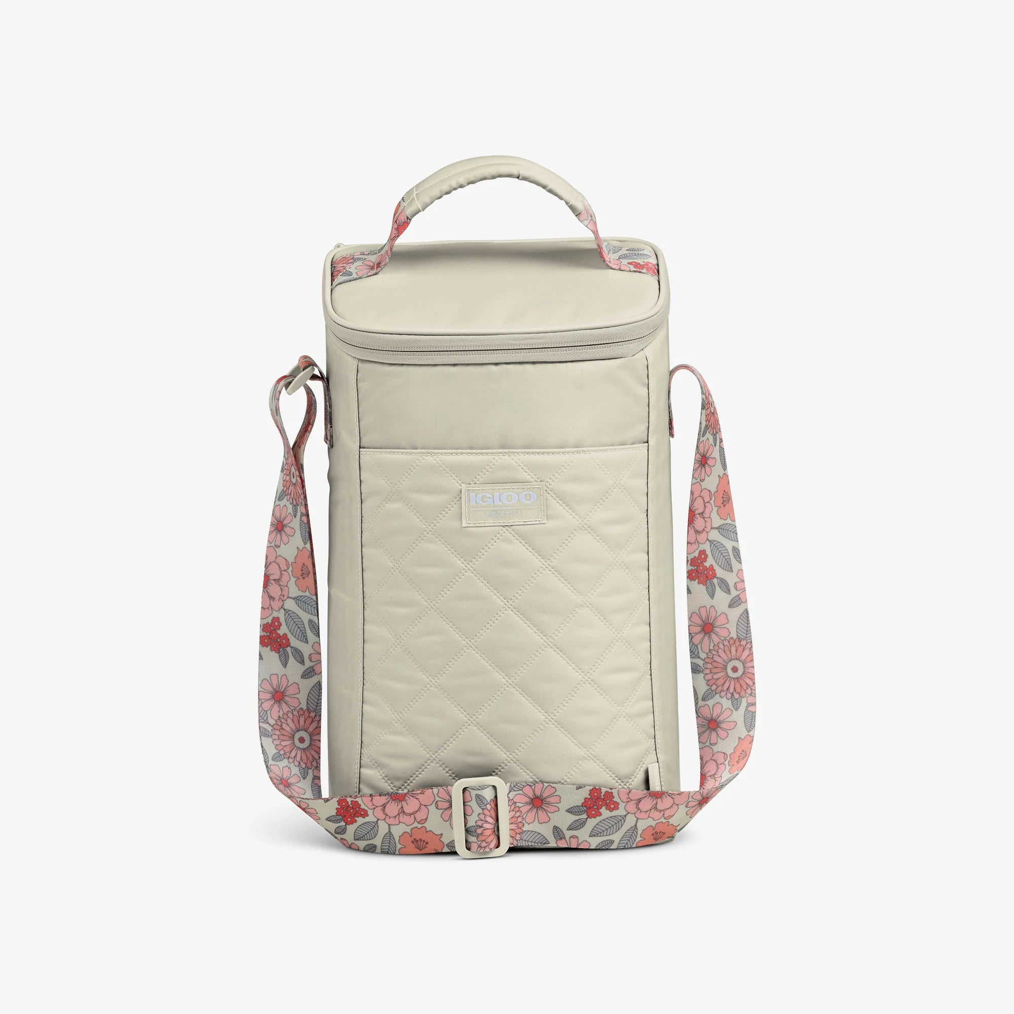 lgloo Outdoor ColdMax Floral lgloo Outdoor ColdMax MaxCold DUO Vertical CrossbodyCooler Bag - Image 3